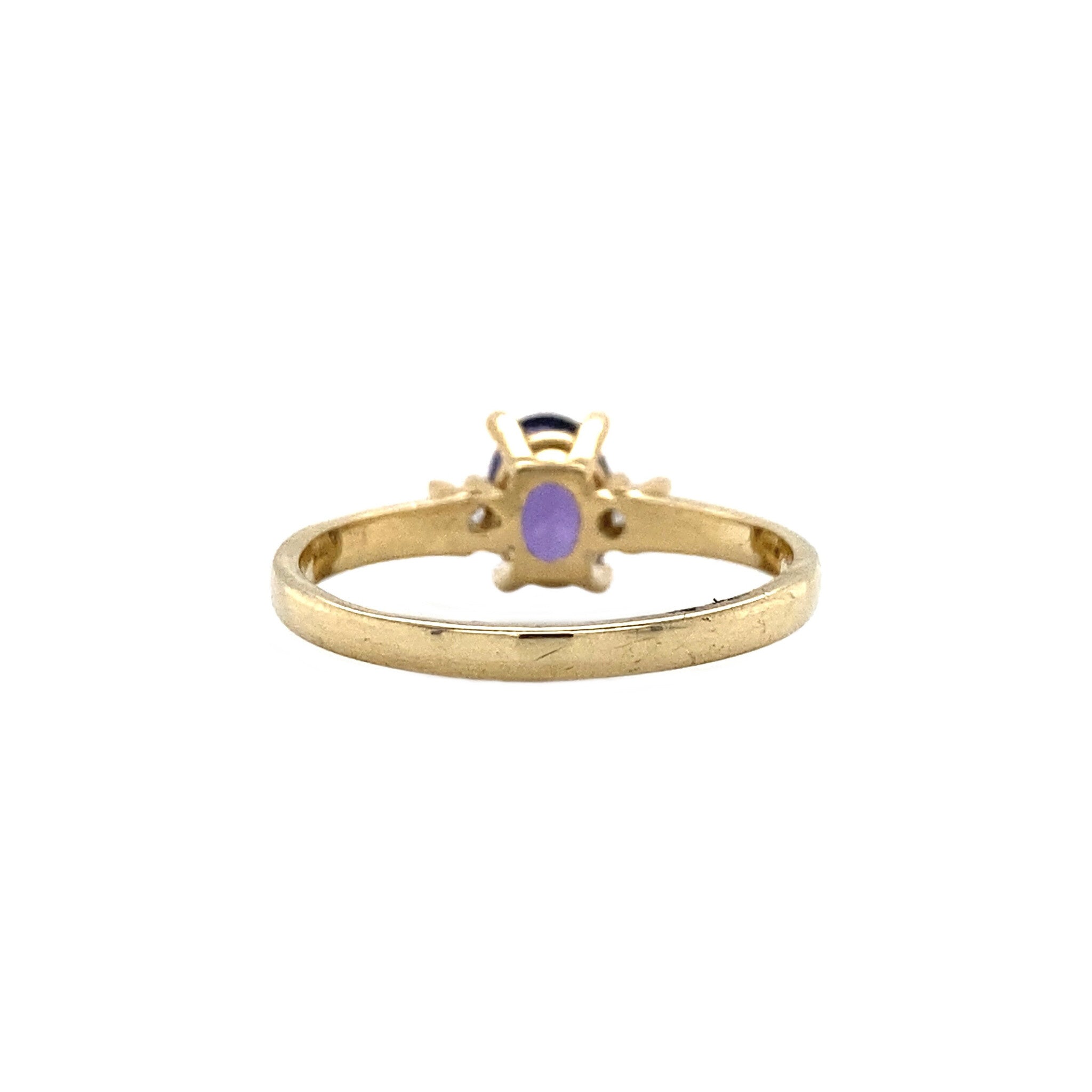 Grace ring 14 krt - Violet