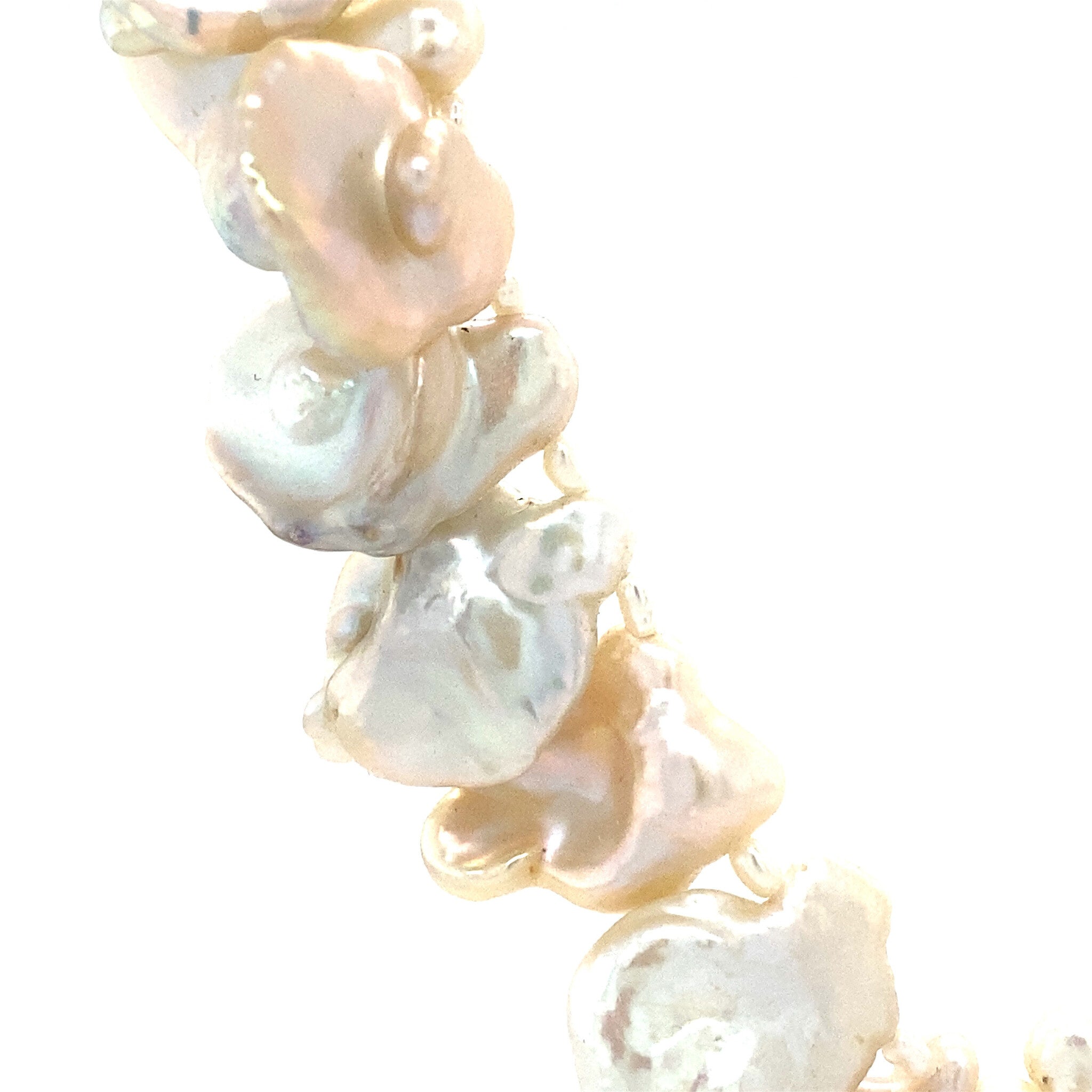 Parel collier met zilveren sluiting 925