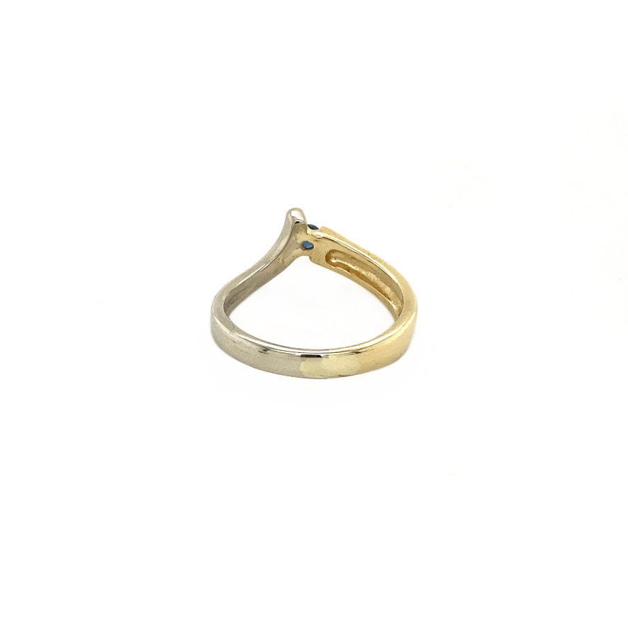 Sapphire ring 12 kt