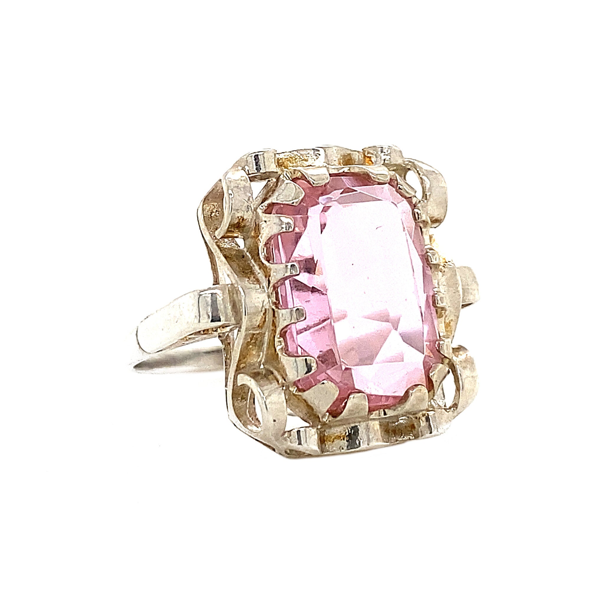 Queen's ring 925 - Pink Sakura