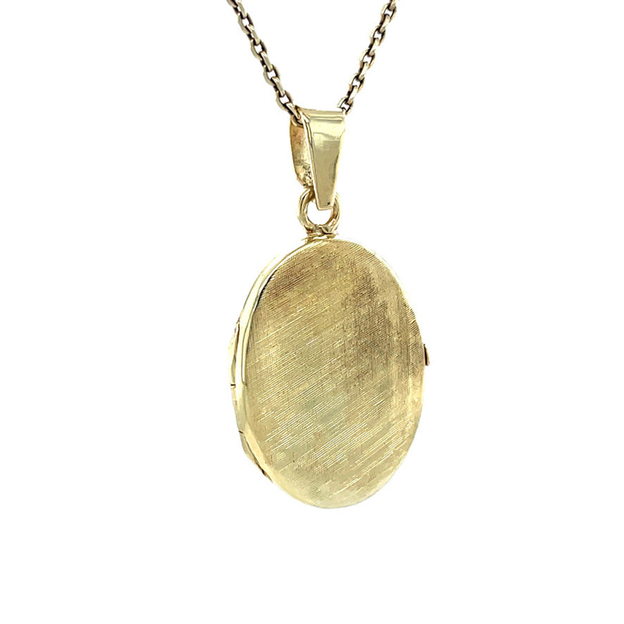 14 kt gold medallion