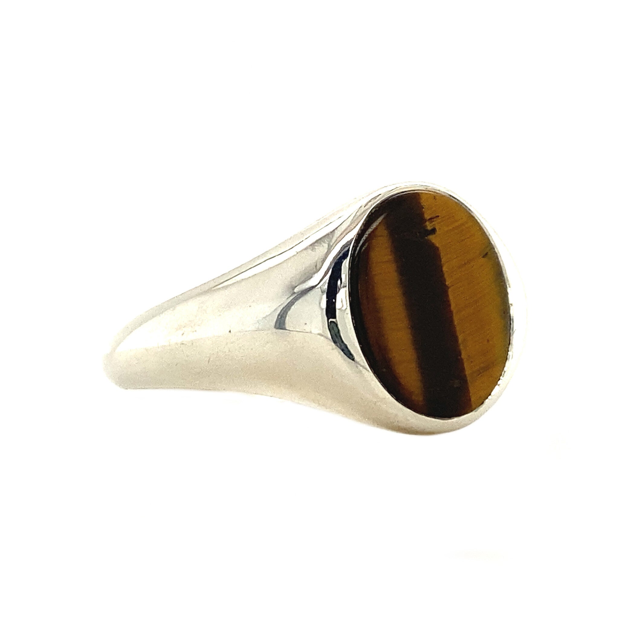 Twiggy ring 925 - Tiger Eye