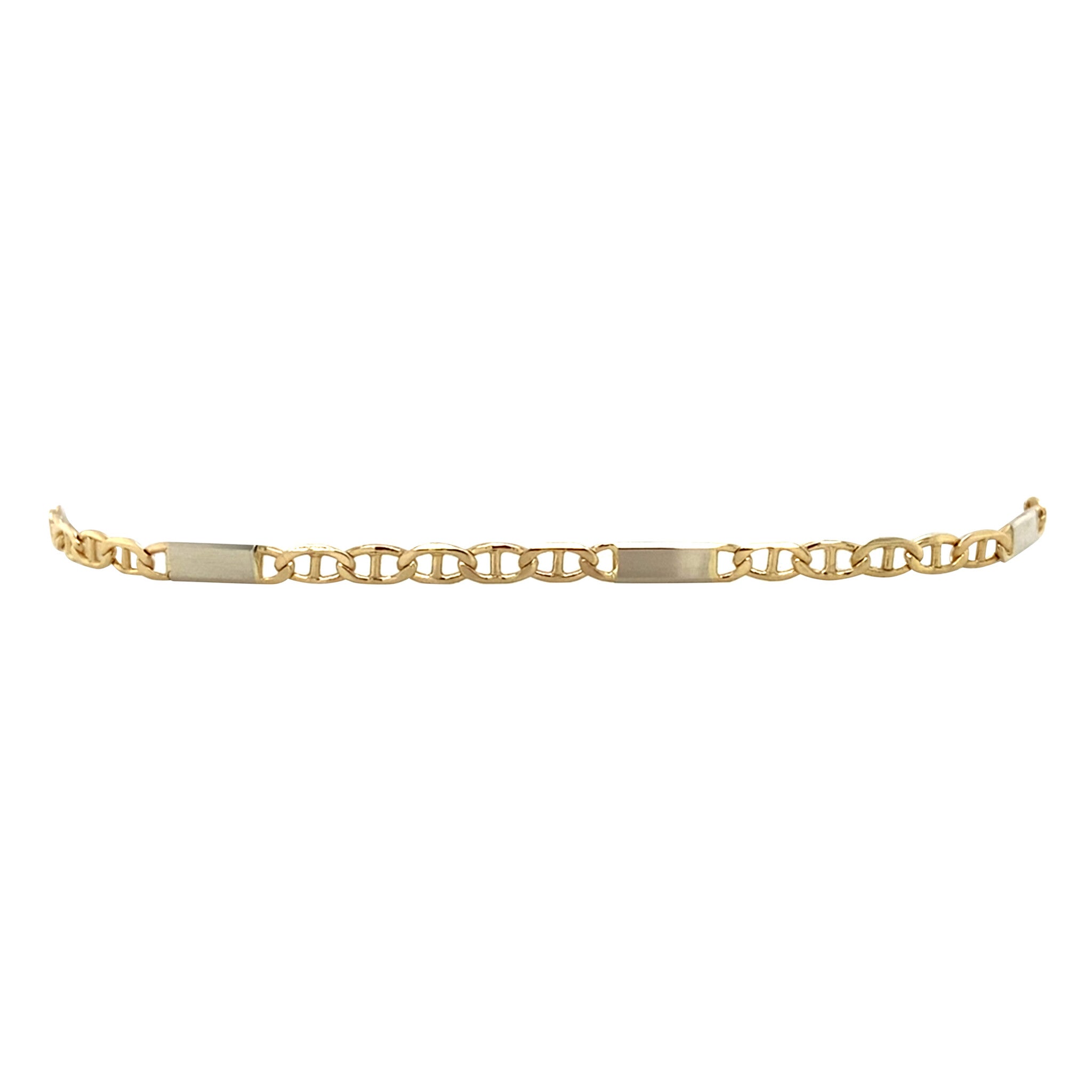 Gouden vintage fantasie armband 14 krt