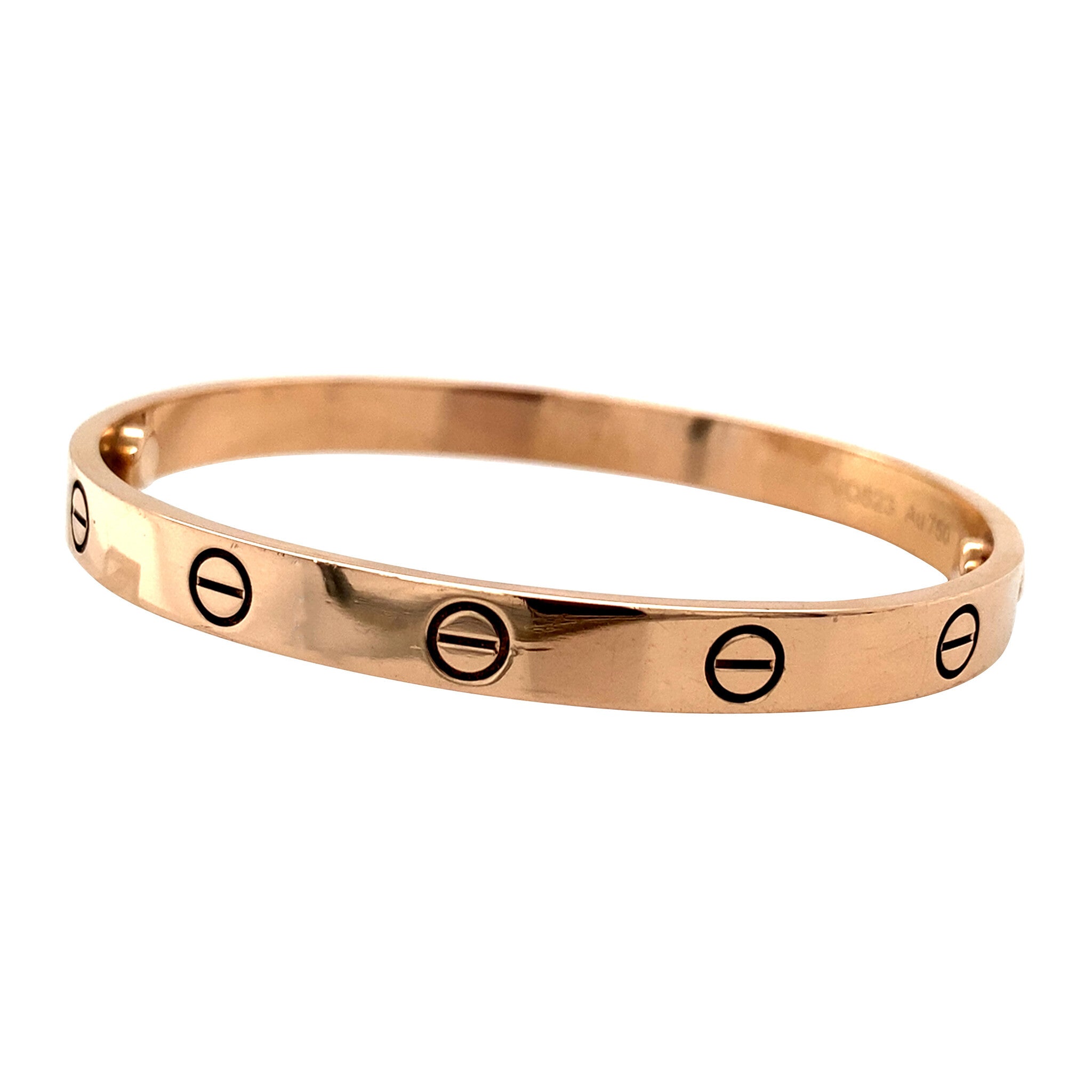 Roségouden Cartier armband 18 krt