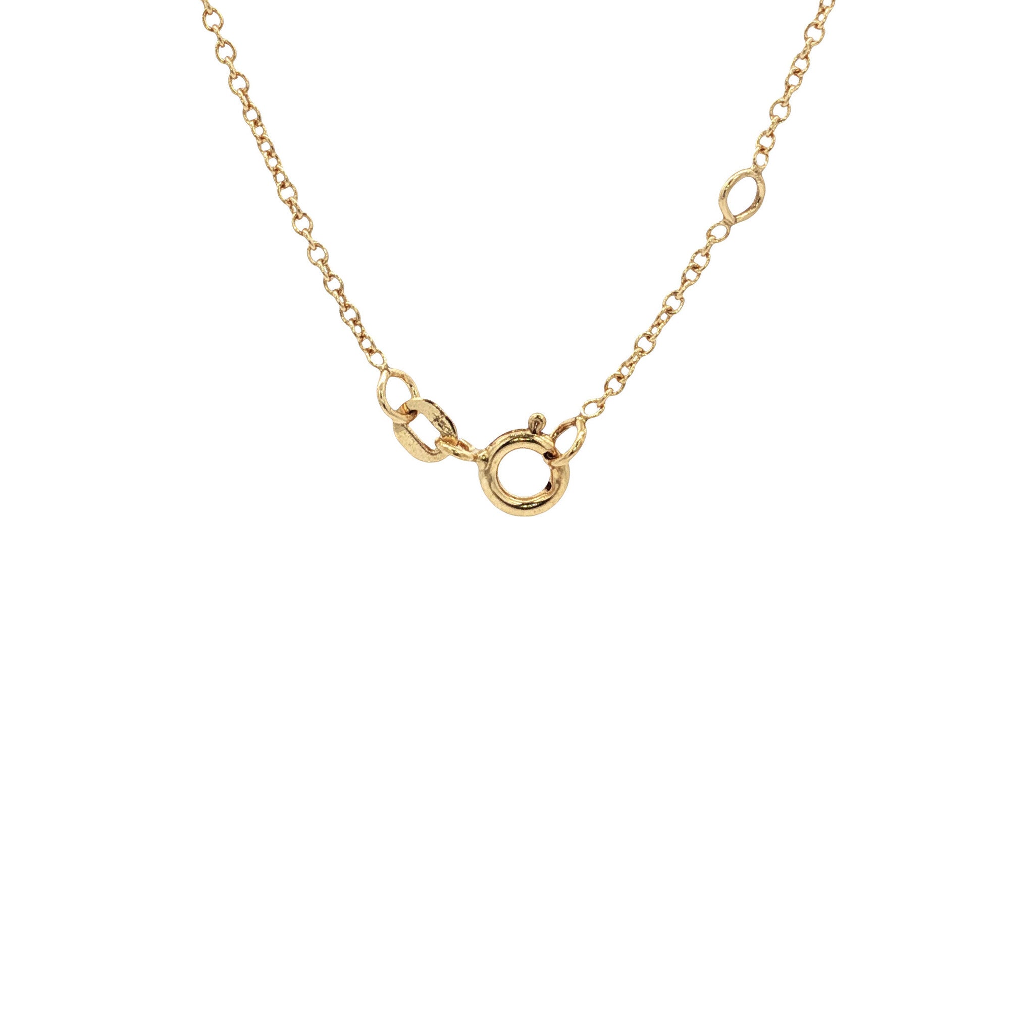 Anchor necklace 9 kt