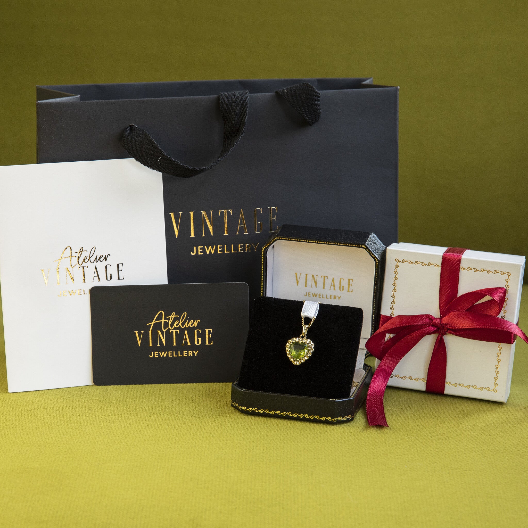 Sophia hanger 14 krt - Lime