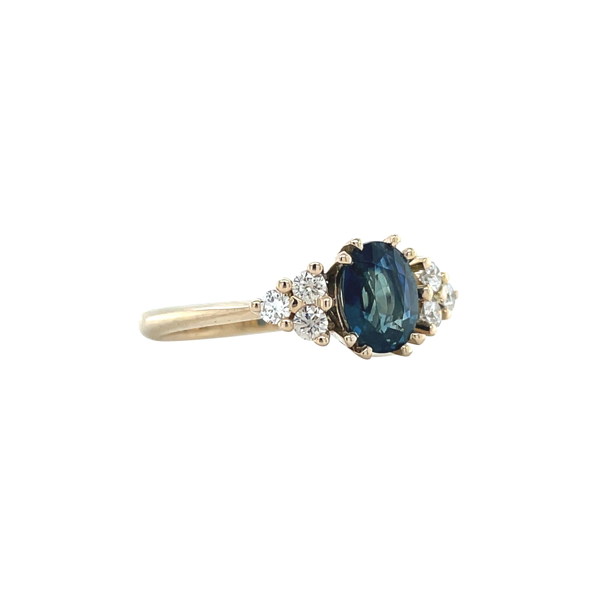 Audrey ring 14 kt - Sapphire