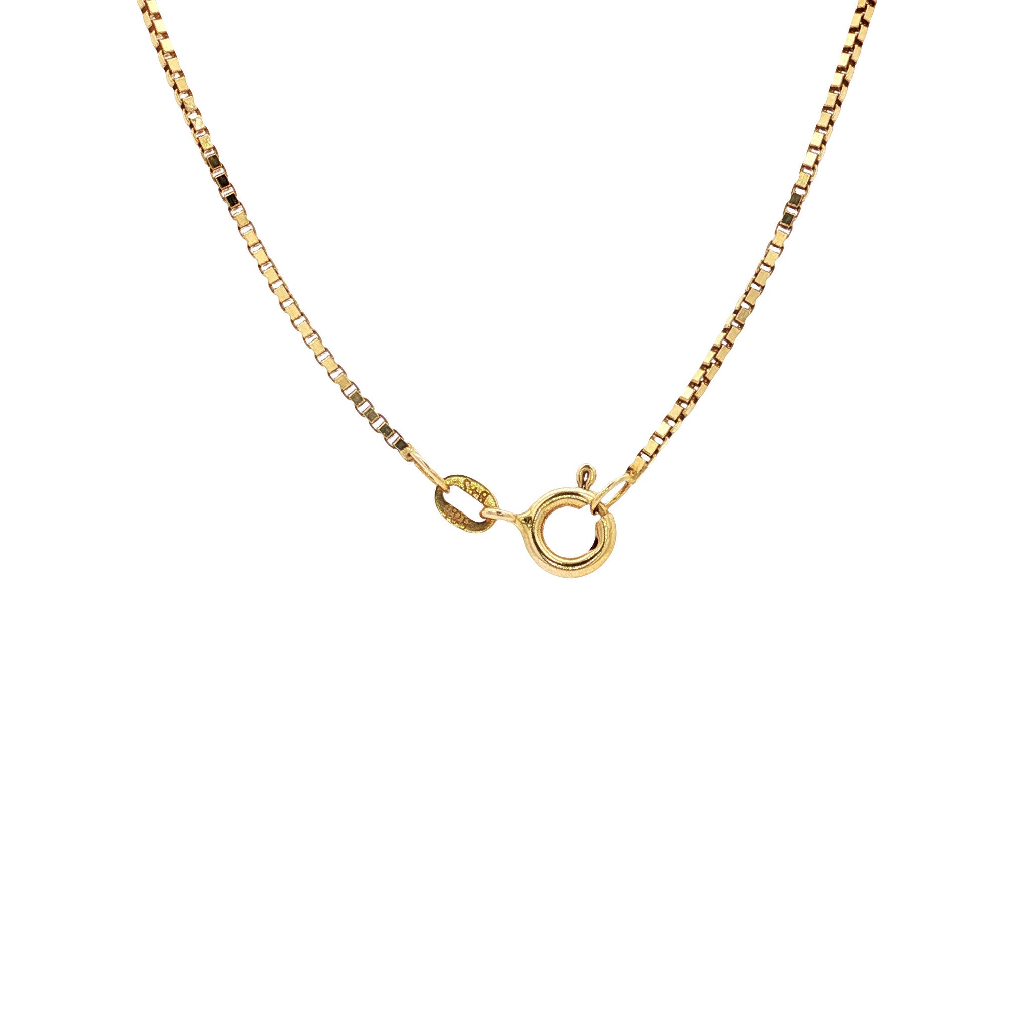 Gold vintage Venetian necklace 14 kt