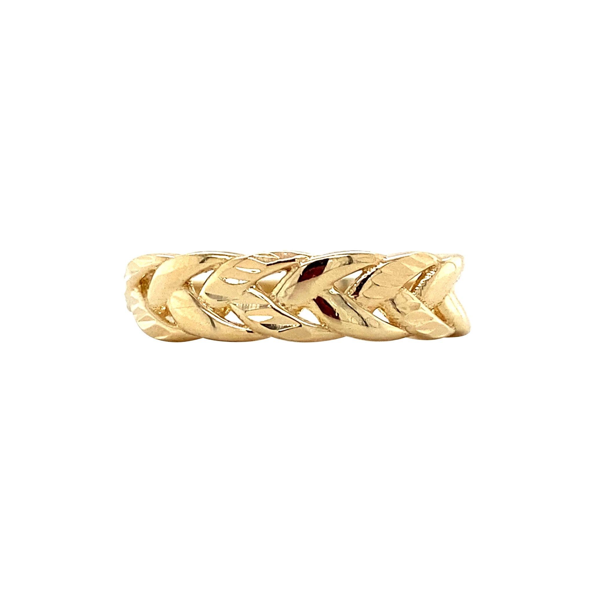 14 kt gold fantasy ring