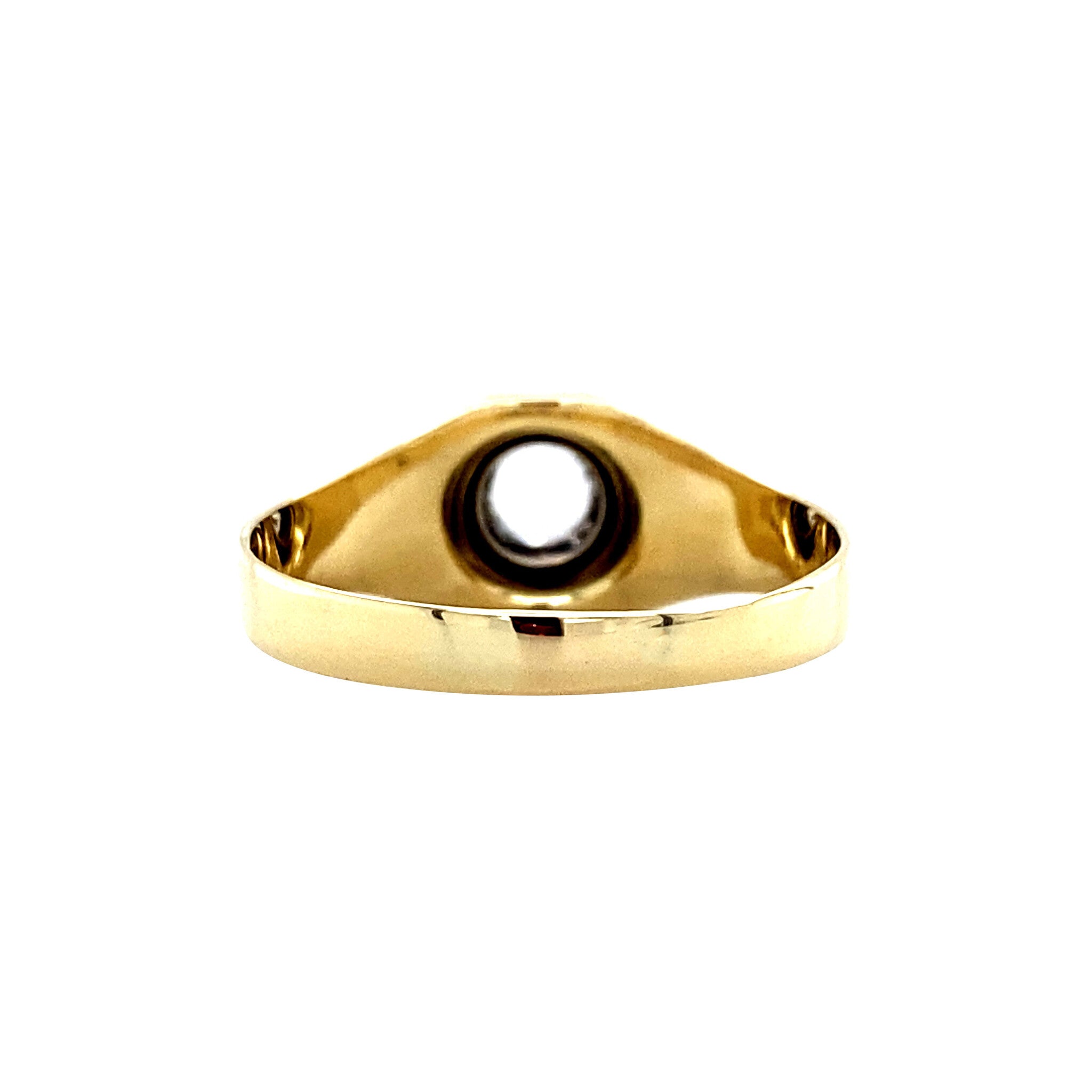 Gouden ring met spinel 14 krt