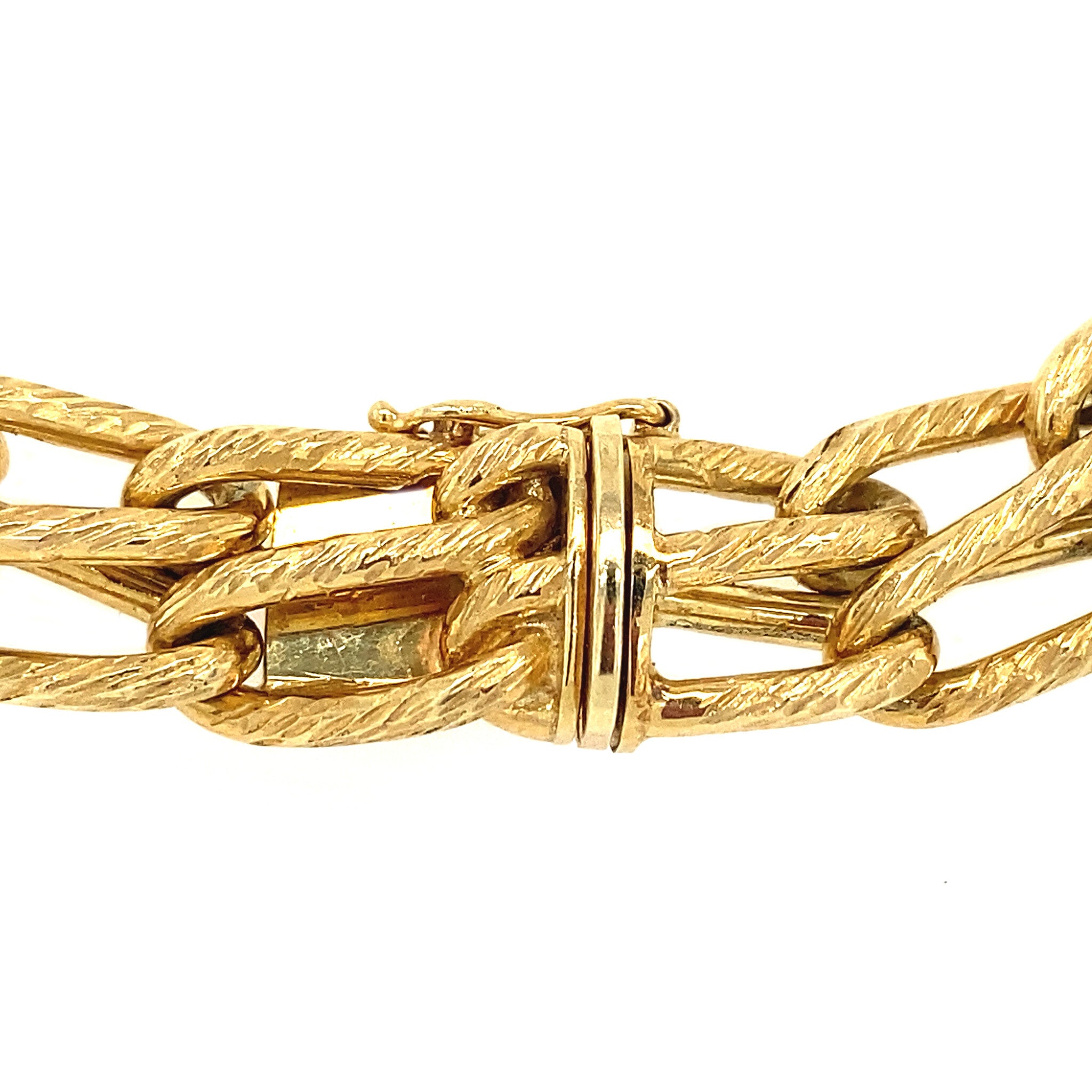 14 kt gold fantasy necklace