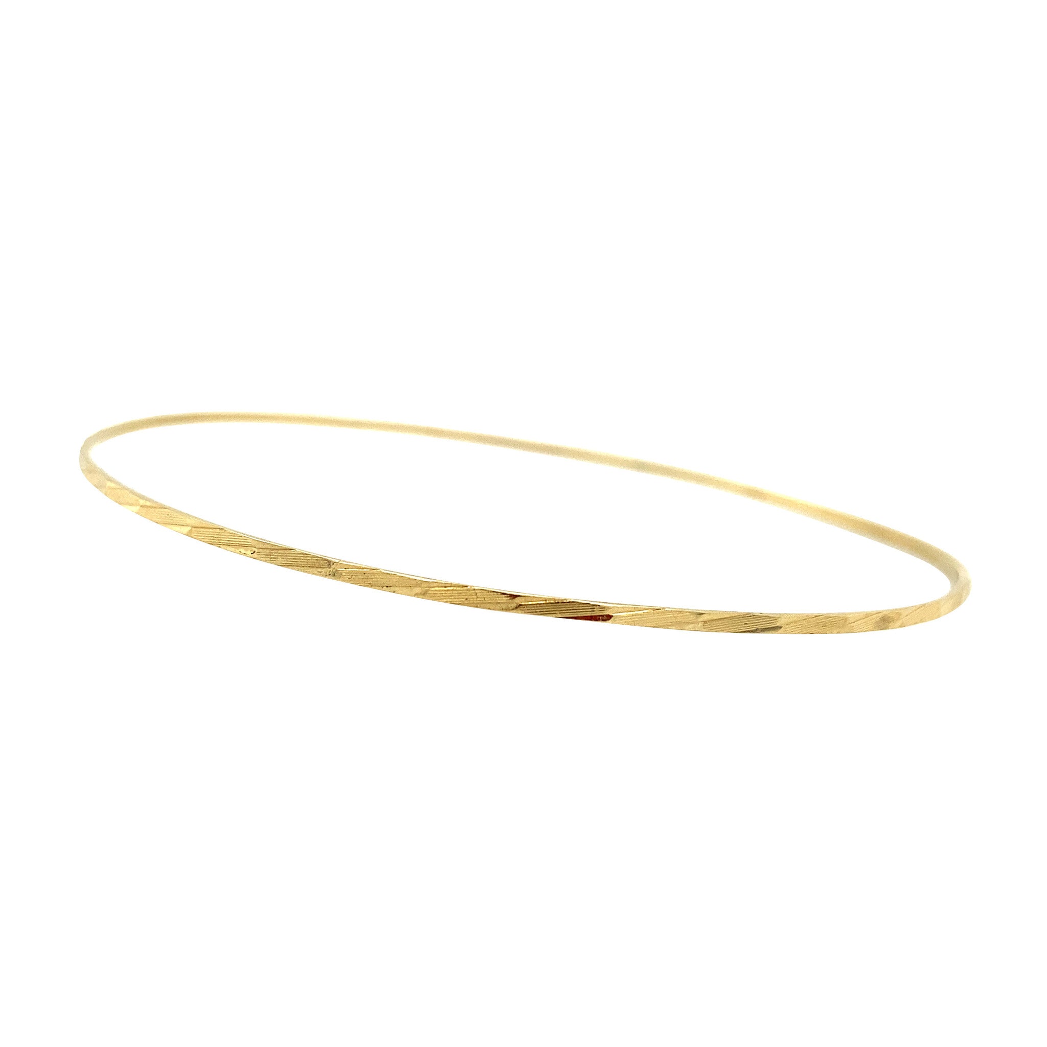 Ornate vintage 14 kt gold jingle bracelet