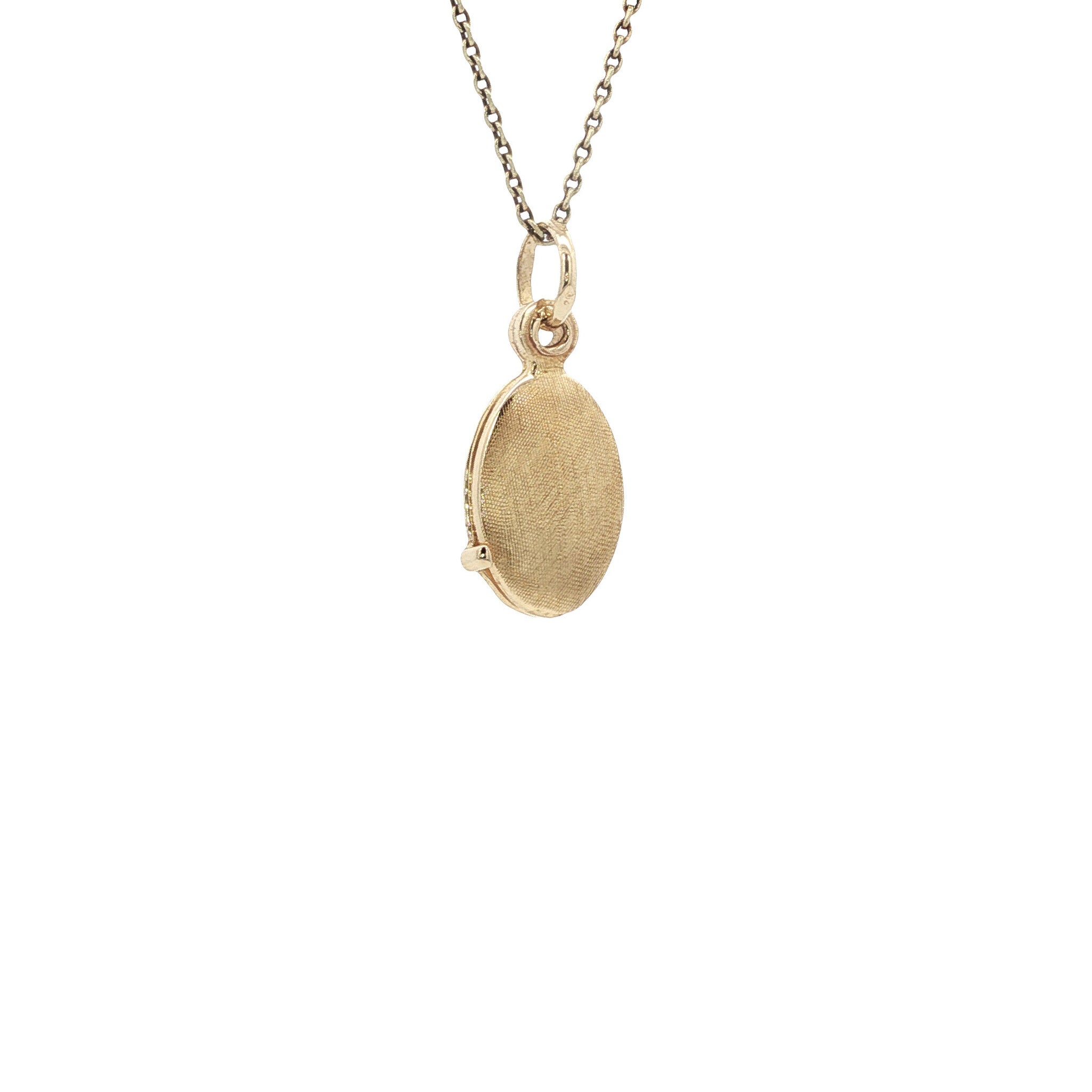Gold vintage medallion 14 kt