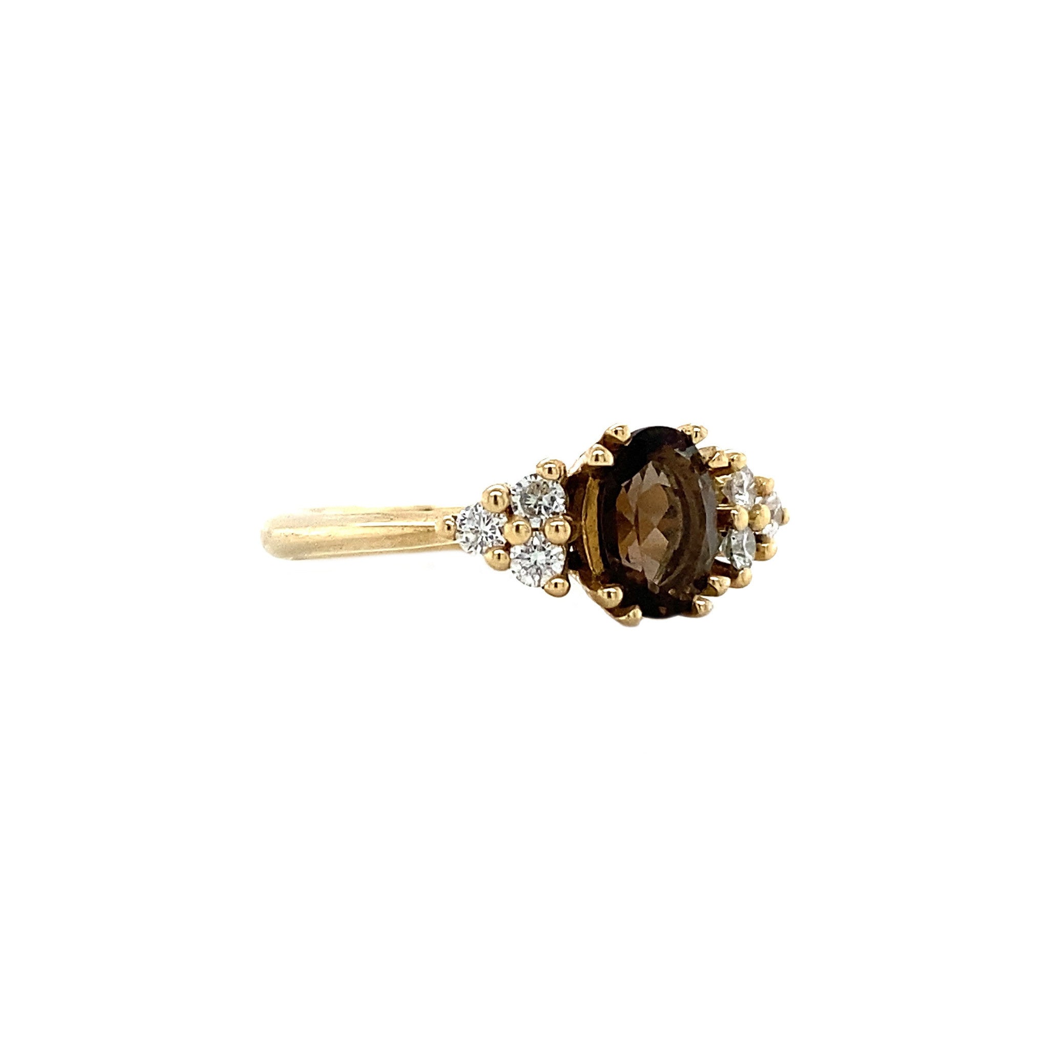Audrey ring 14 krt - Solid Rock