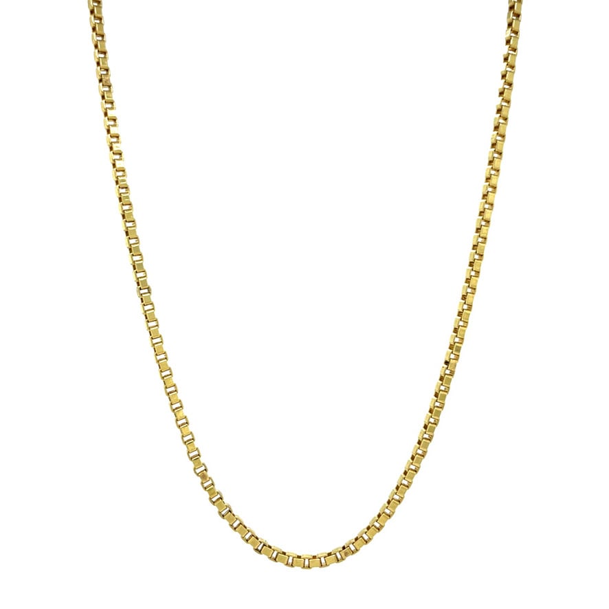 Gouden vintage venetiaan collier 14 kt