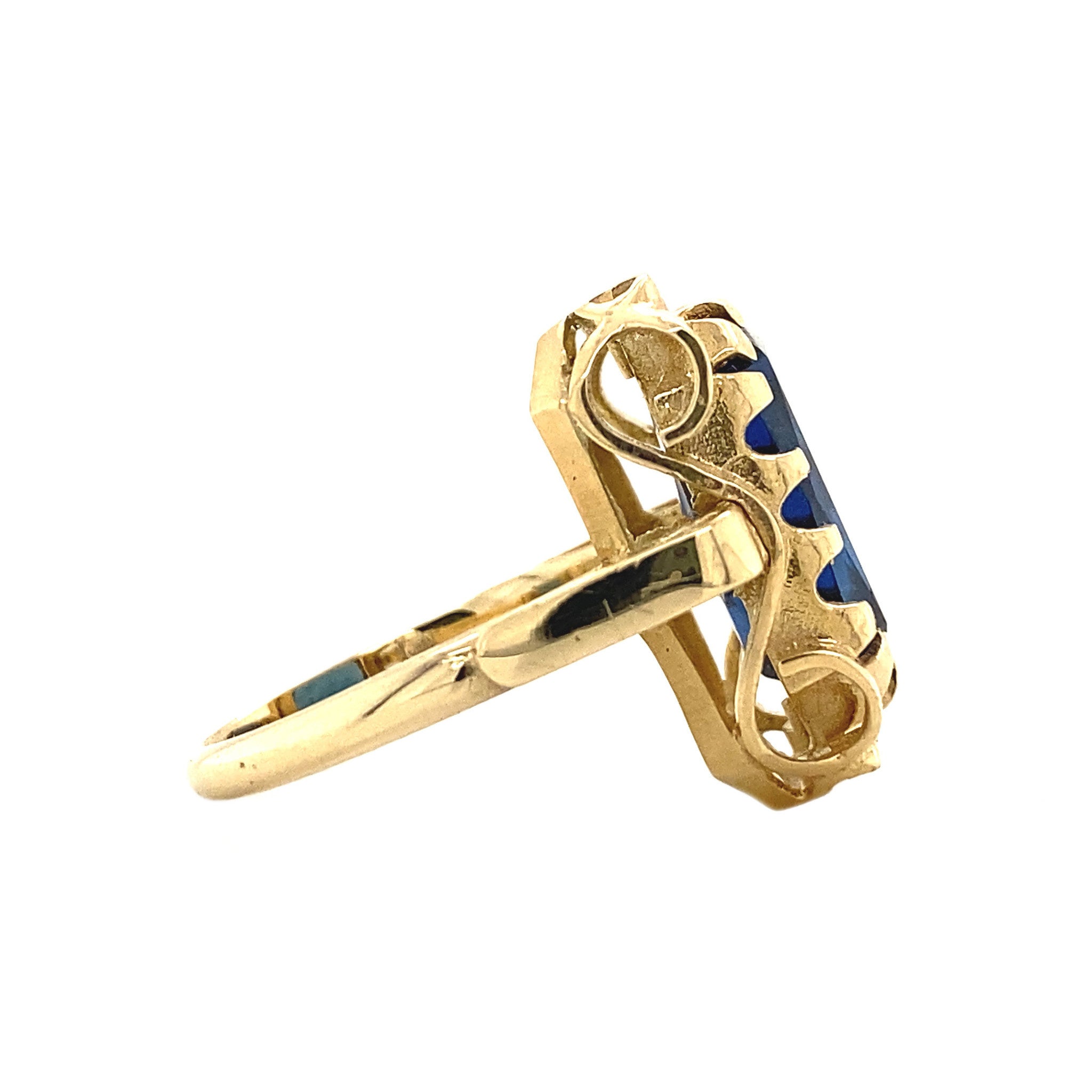 Queen's ring 14 krt - Moonlight