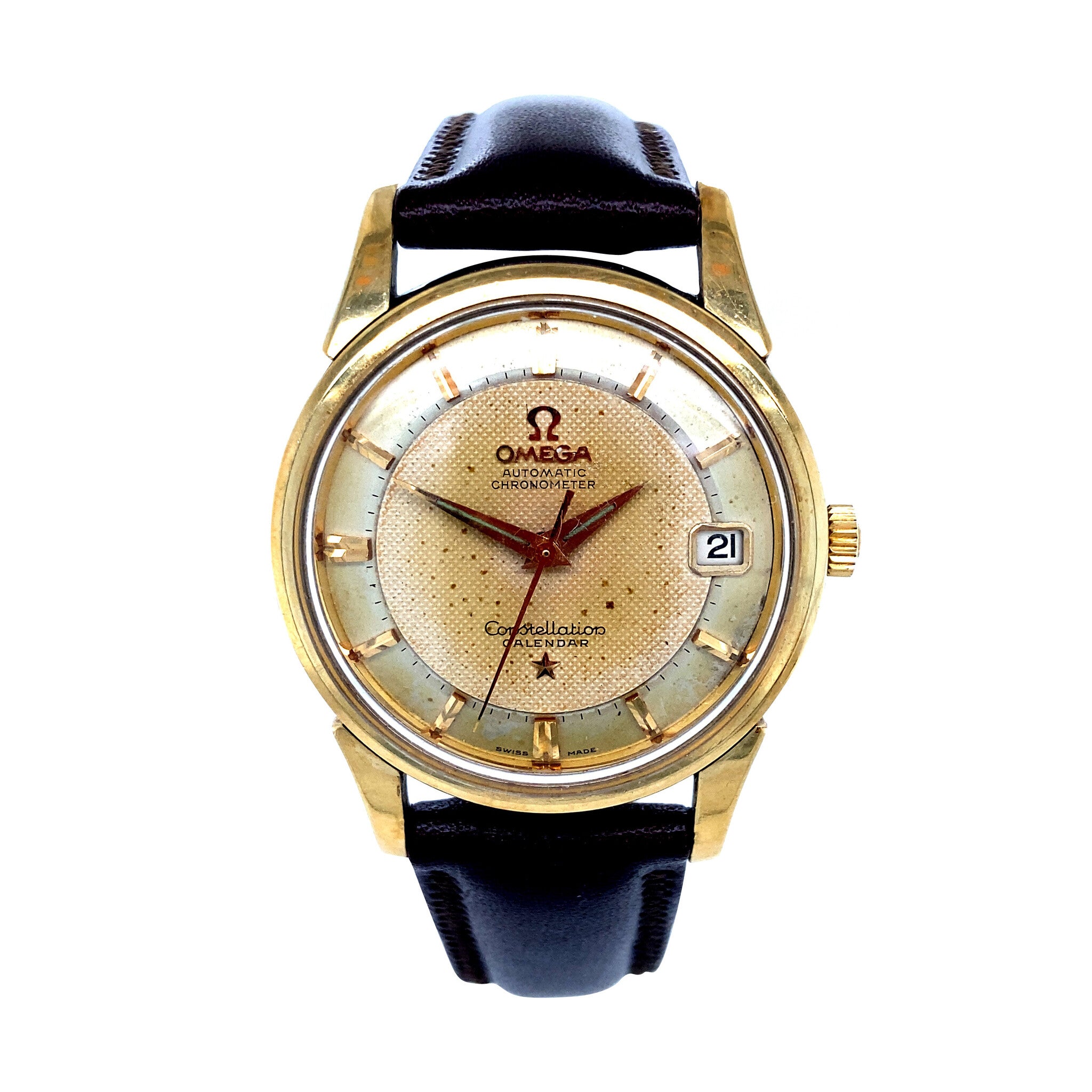 Omega Constellation horloge 18 krt/staal