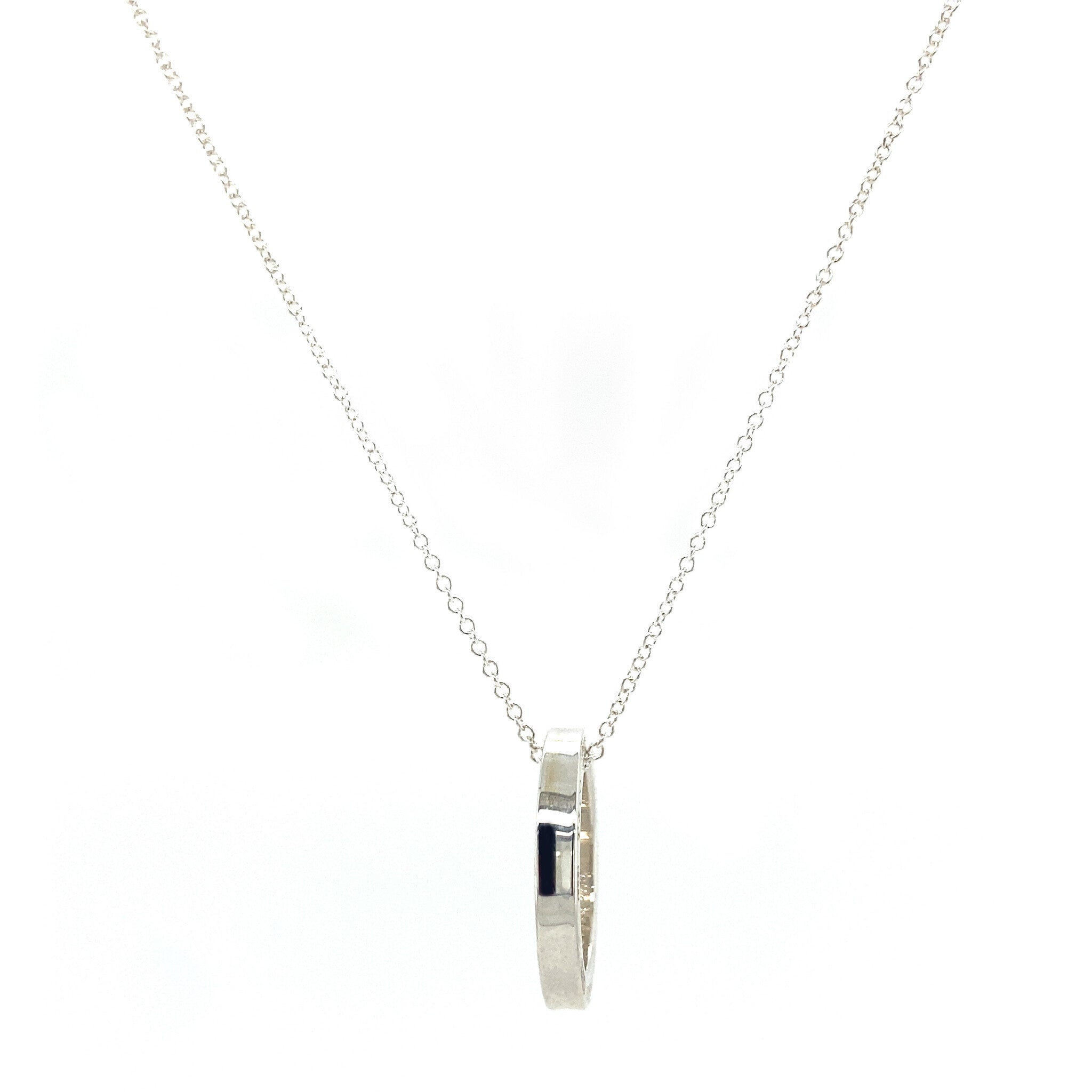 Tiffany & Co. sterling silver necklace with pendant, 40.5 cm, 925