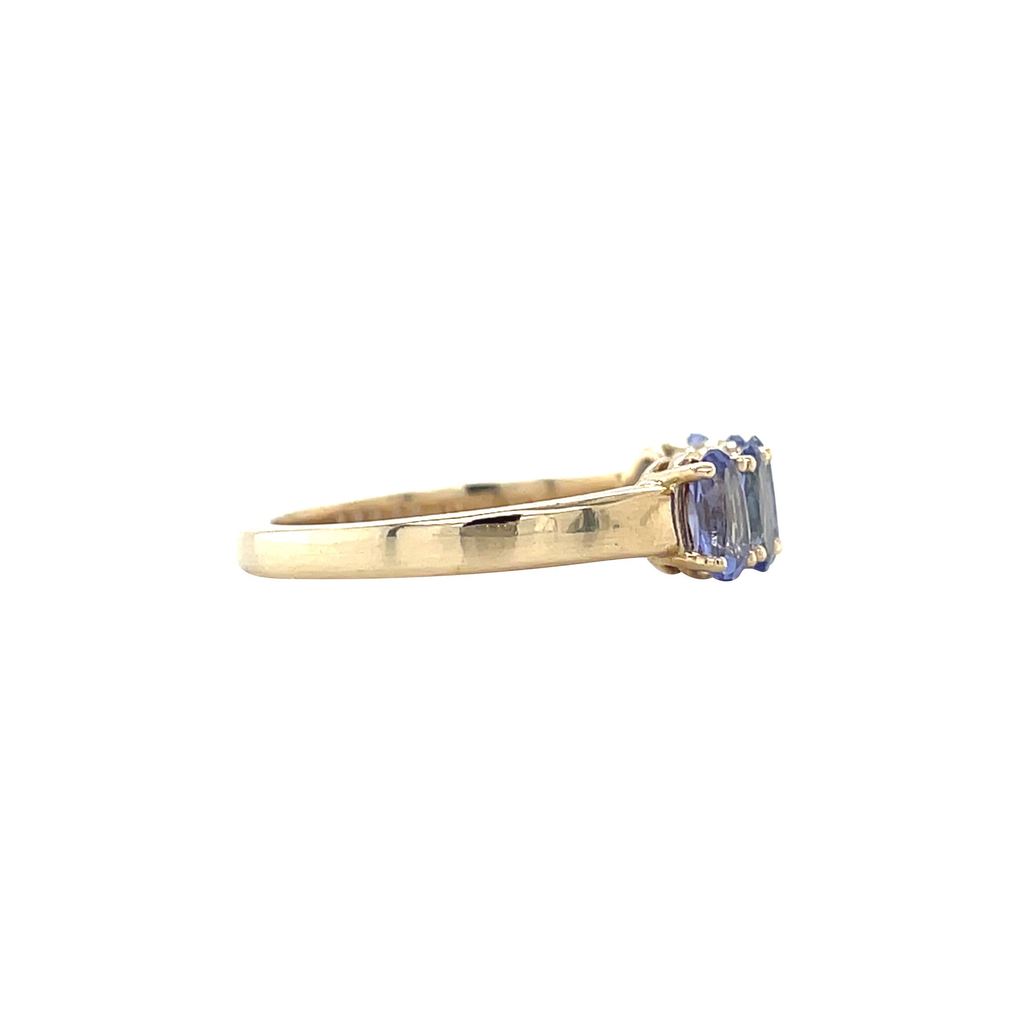 Josephine ring 14 krt - Tanzanite