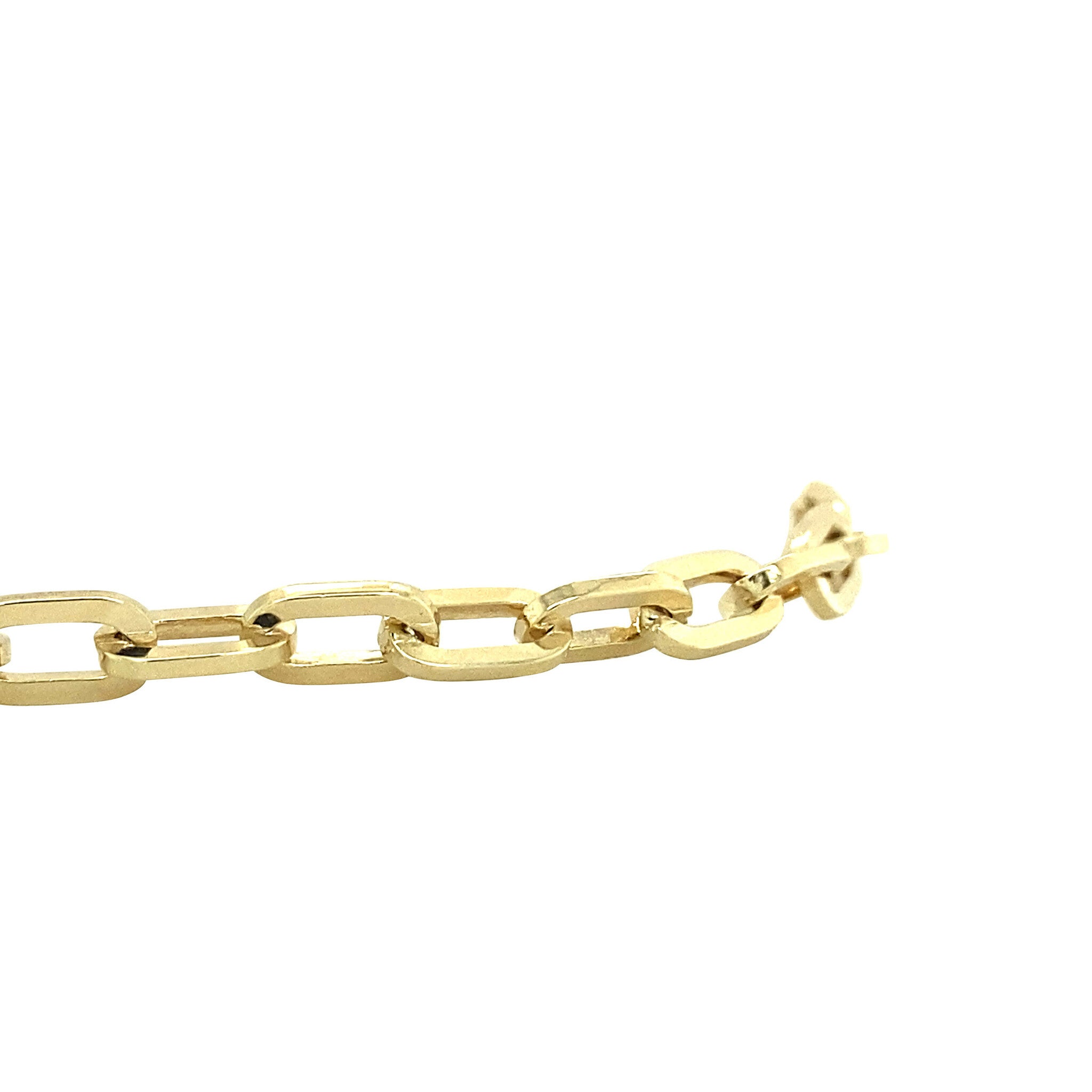 Gold closed forever bracelet 14 krt