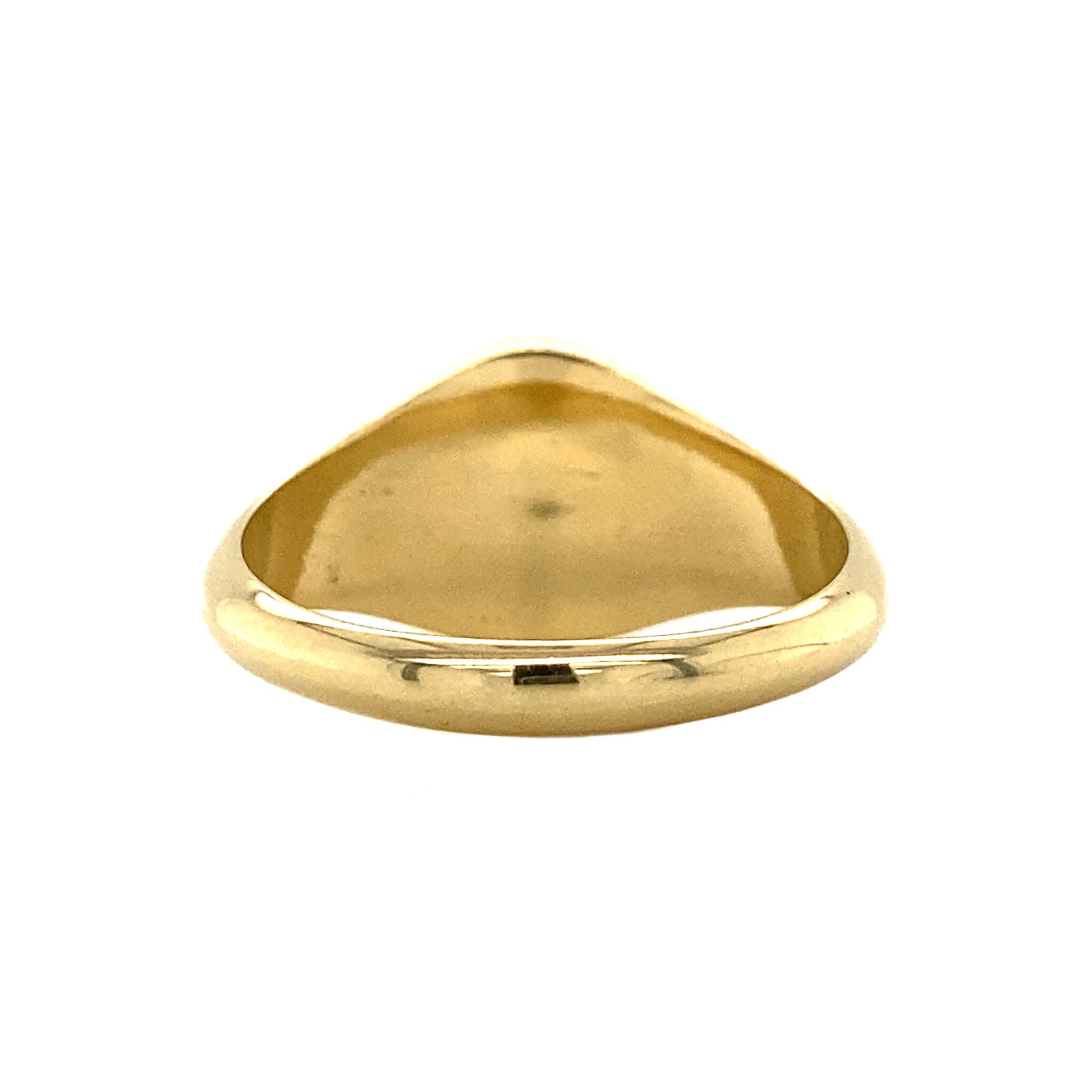 Twiggy ring xs 14 kt - Tiger Eye