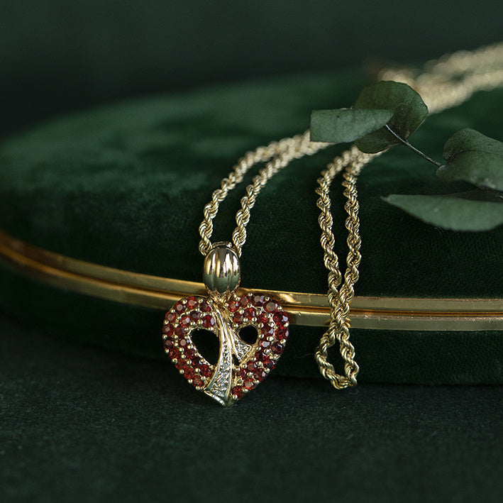 14 kt gold cord necklace