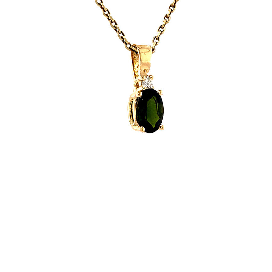 Grace pendant 14 kt - Forest