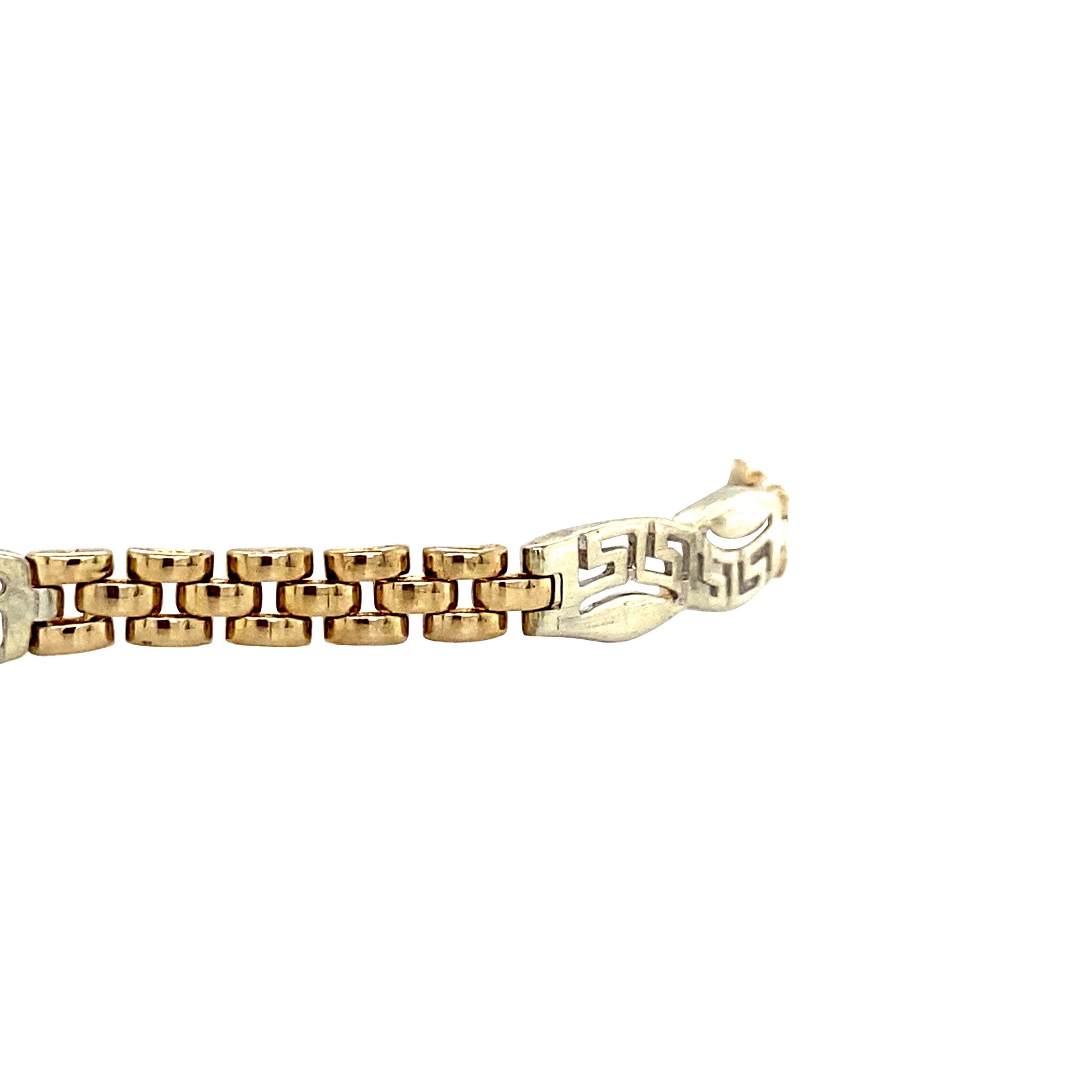 Vintage gold fantasy bracelet 14 kt