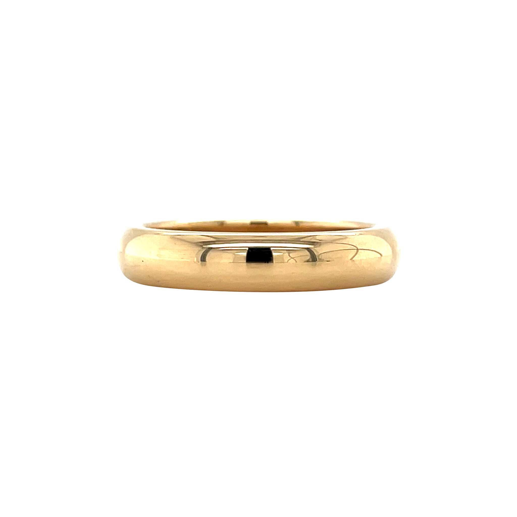 Gouden vintage Cartier trouwring 18 krt