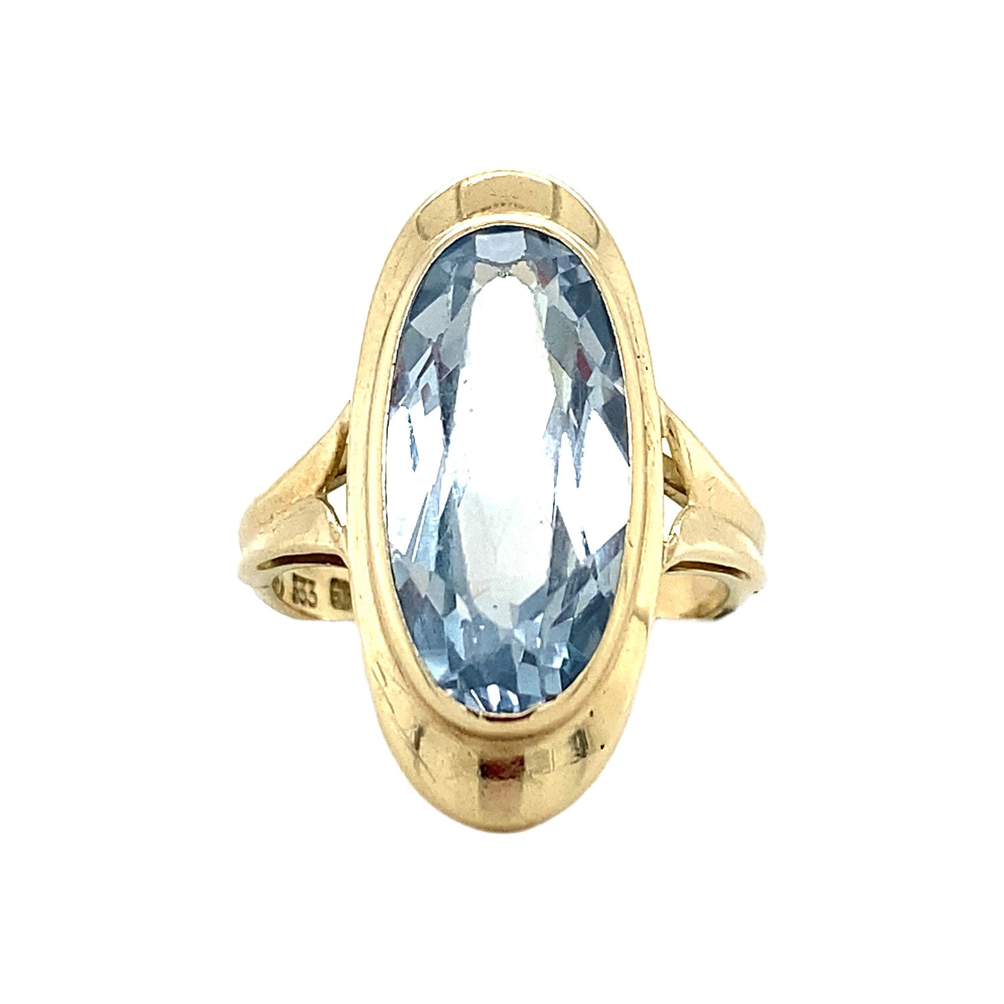 Ring met spinel 8 krt