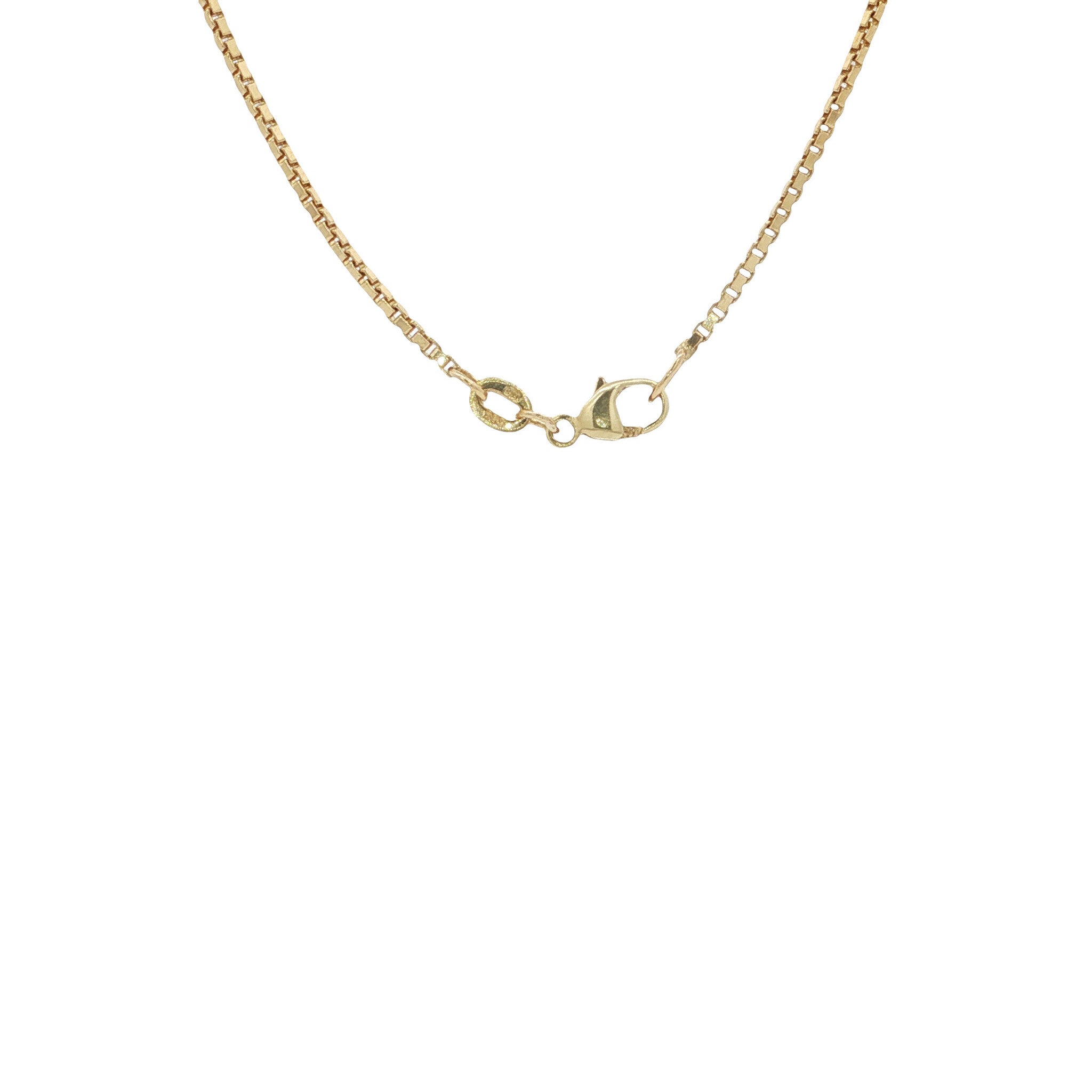 Gold vintage Venetian necklace 14 kt