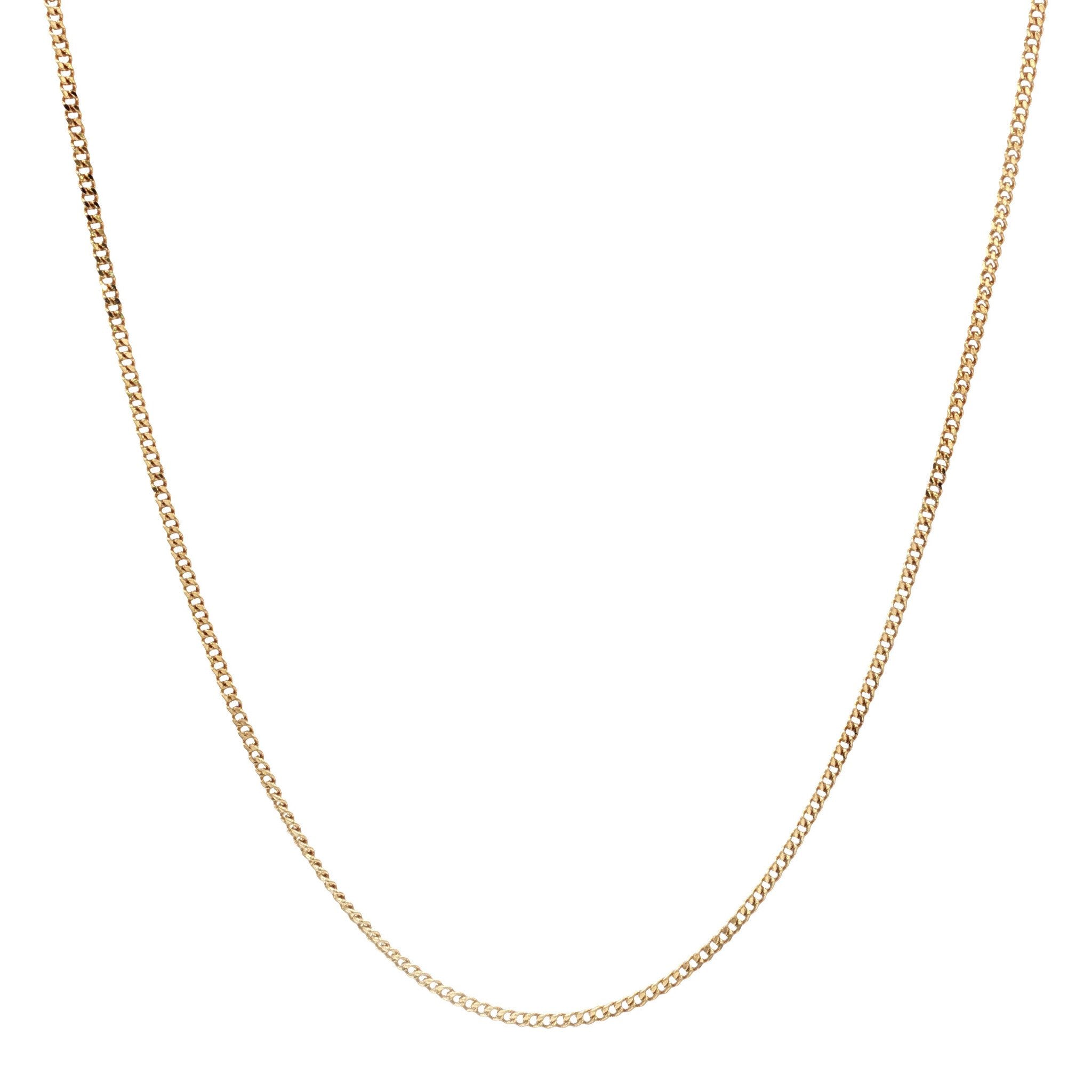 Gouden gourmet collier 14 kt