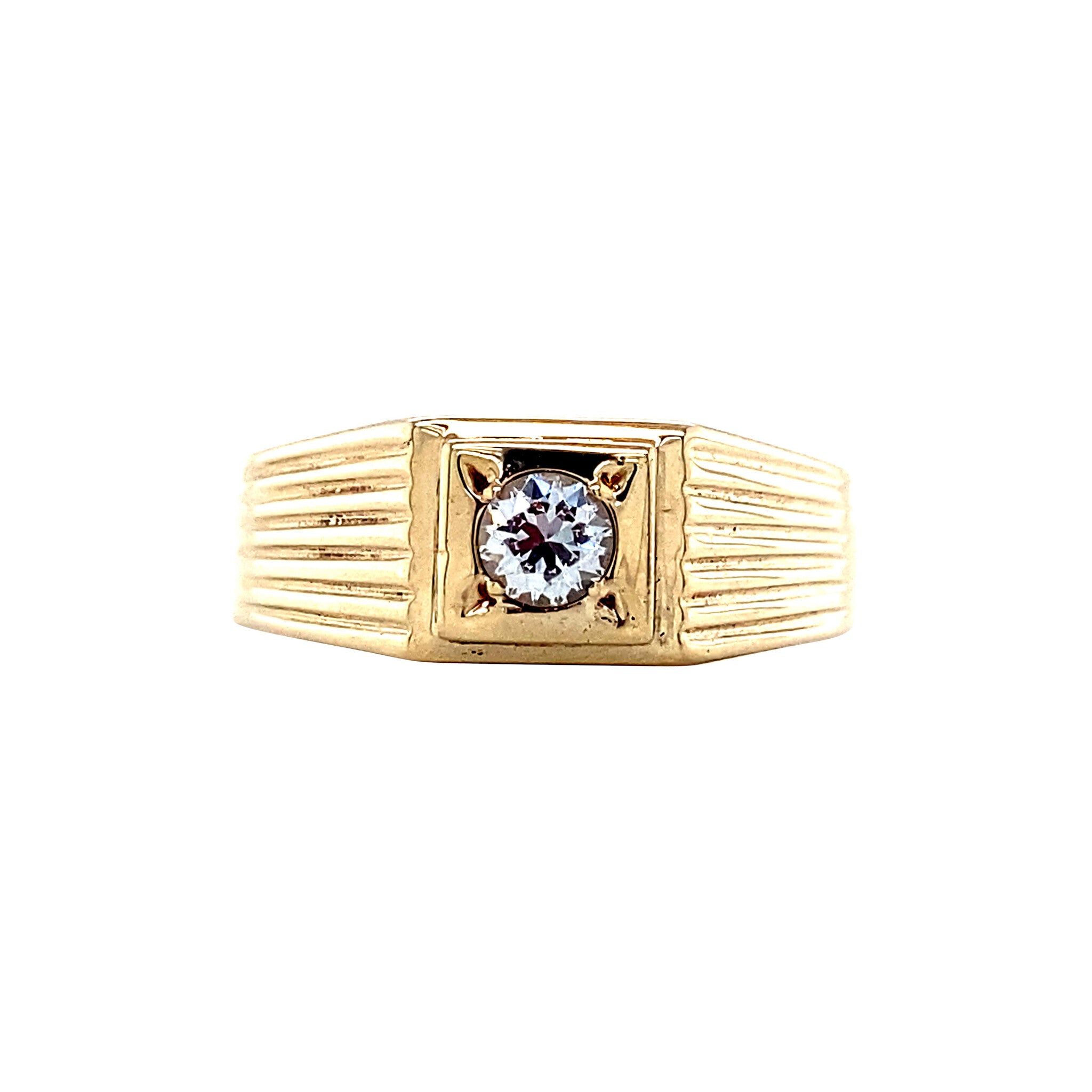 Zirconia ring 12 kt