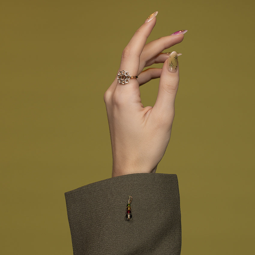 Gouden montuur ring 14 kt