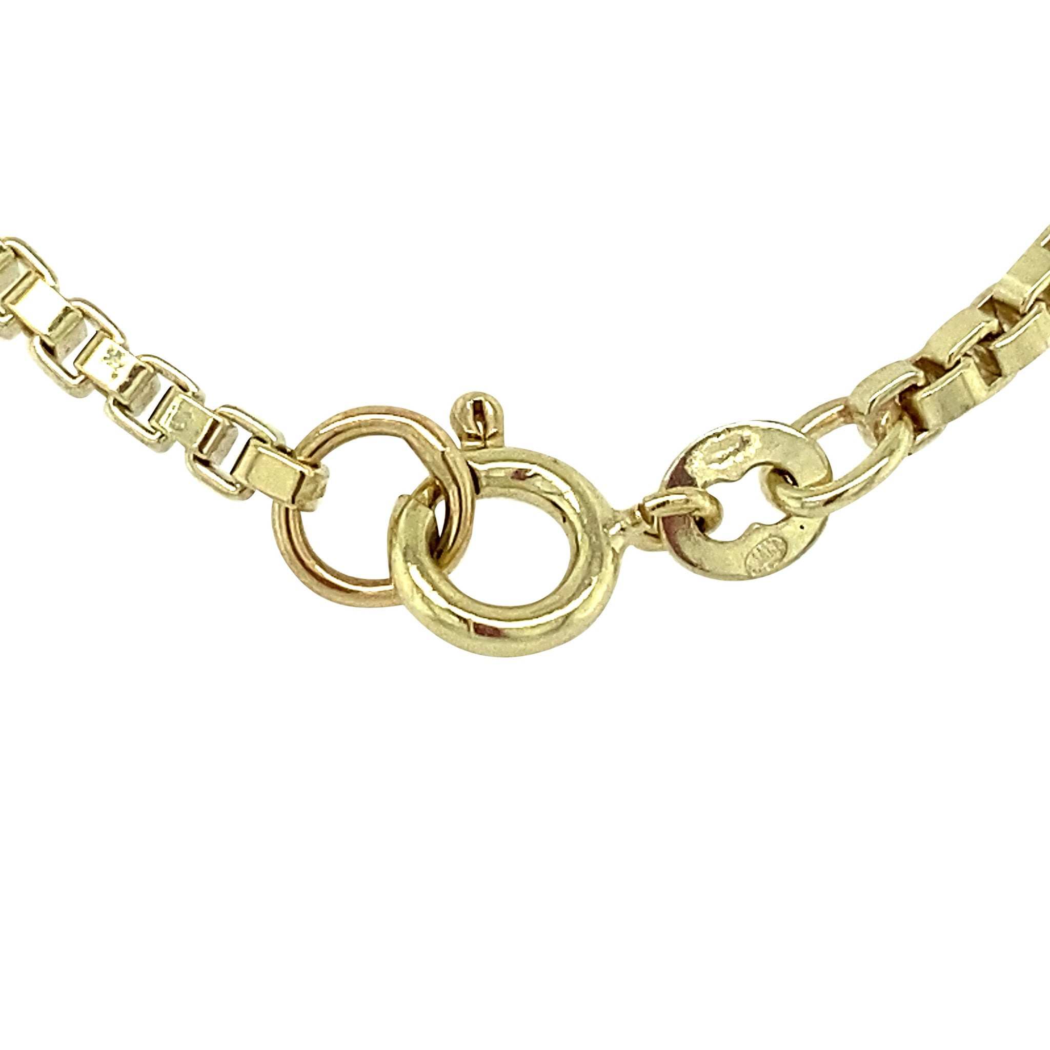 Gouden venetiaan lengtecollier 14 krt