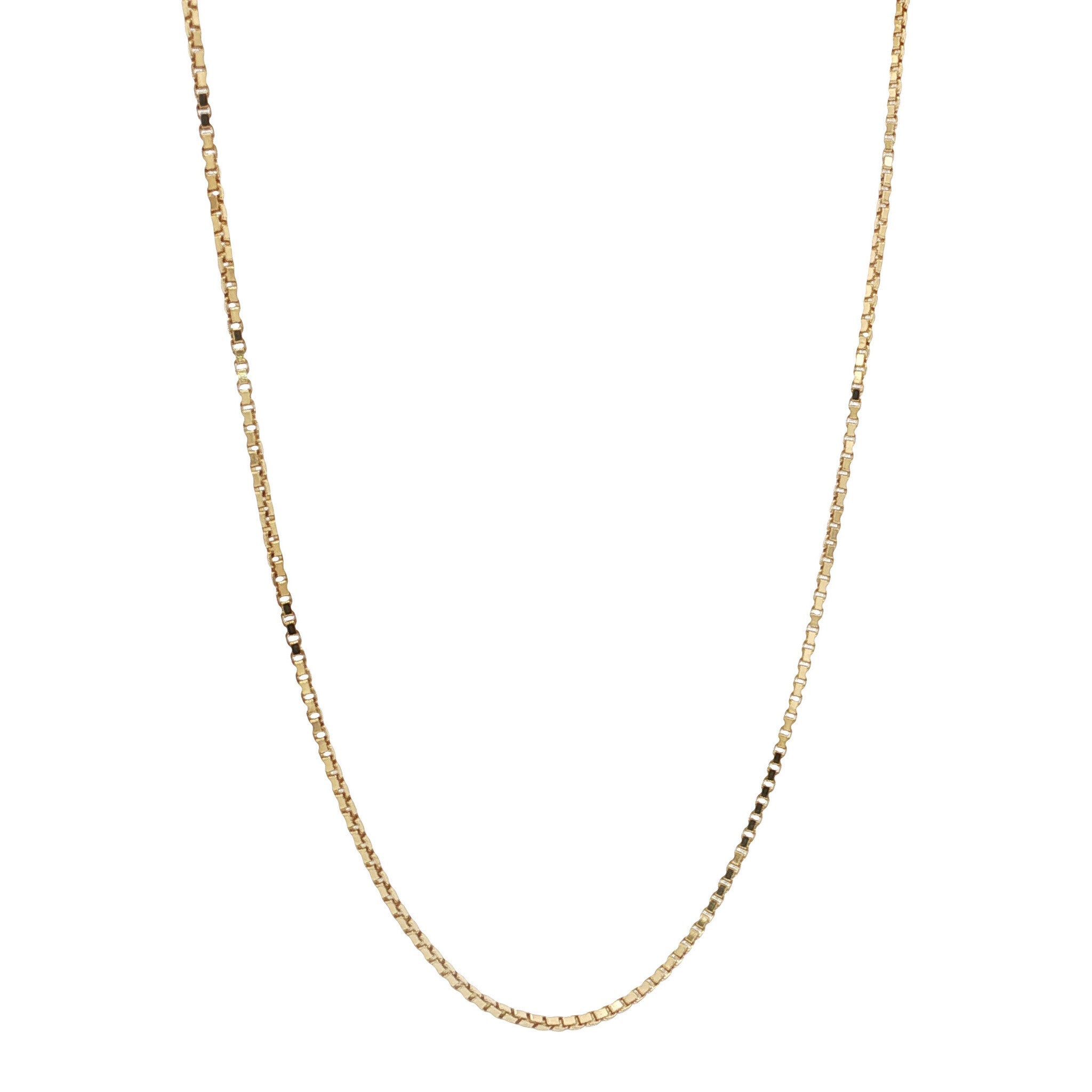 Gold vintage Venetian necklace 14 kt