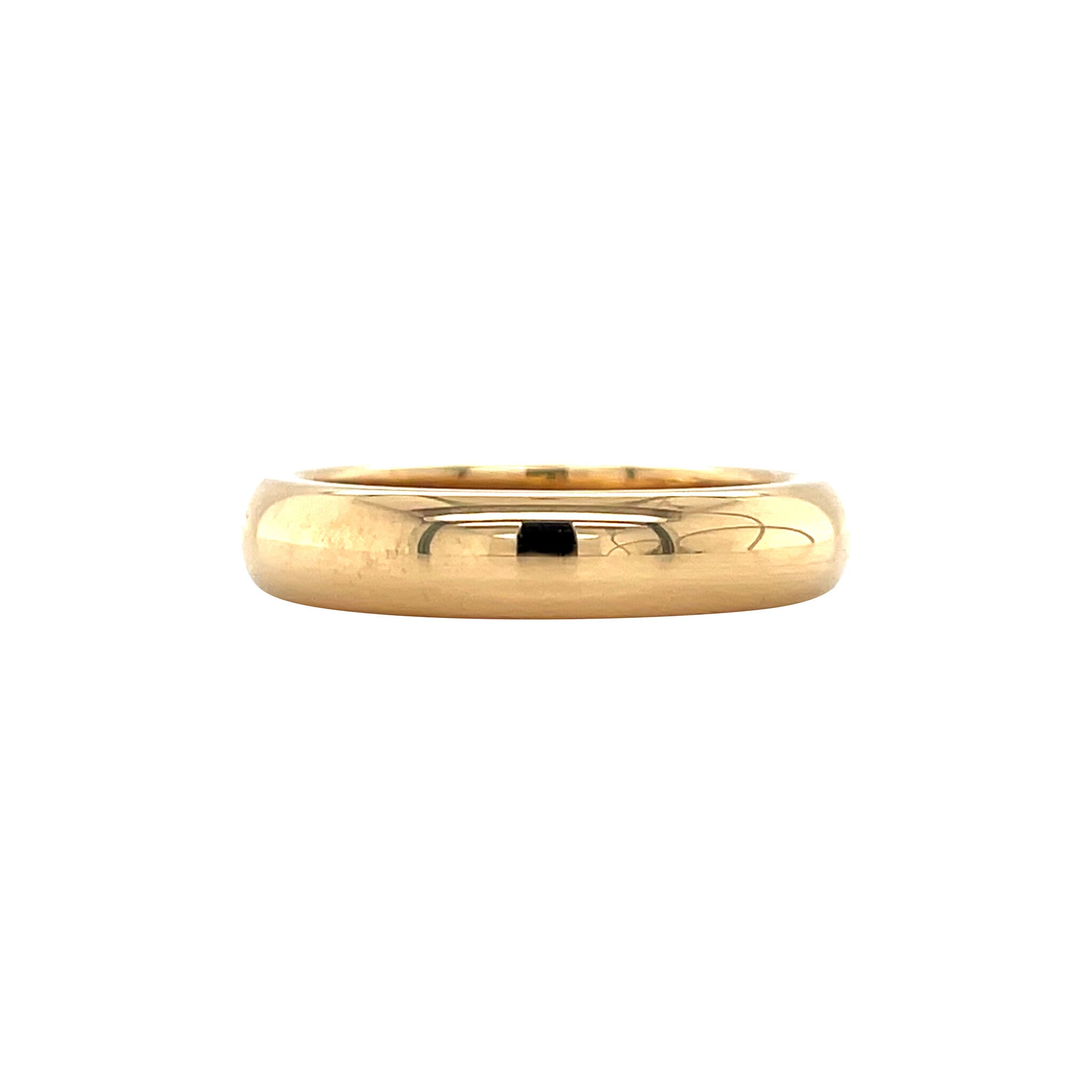 Gouden vintage Cartier trouwring 18 krt
