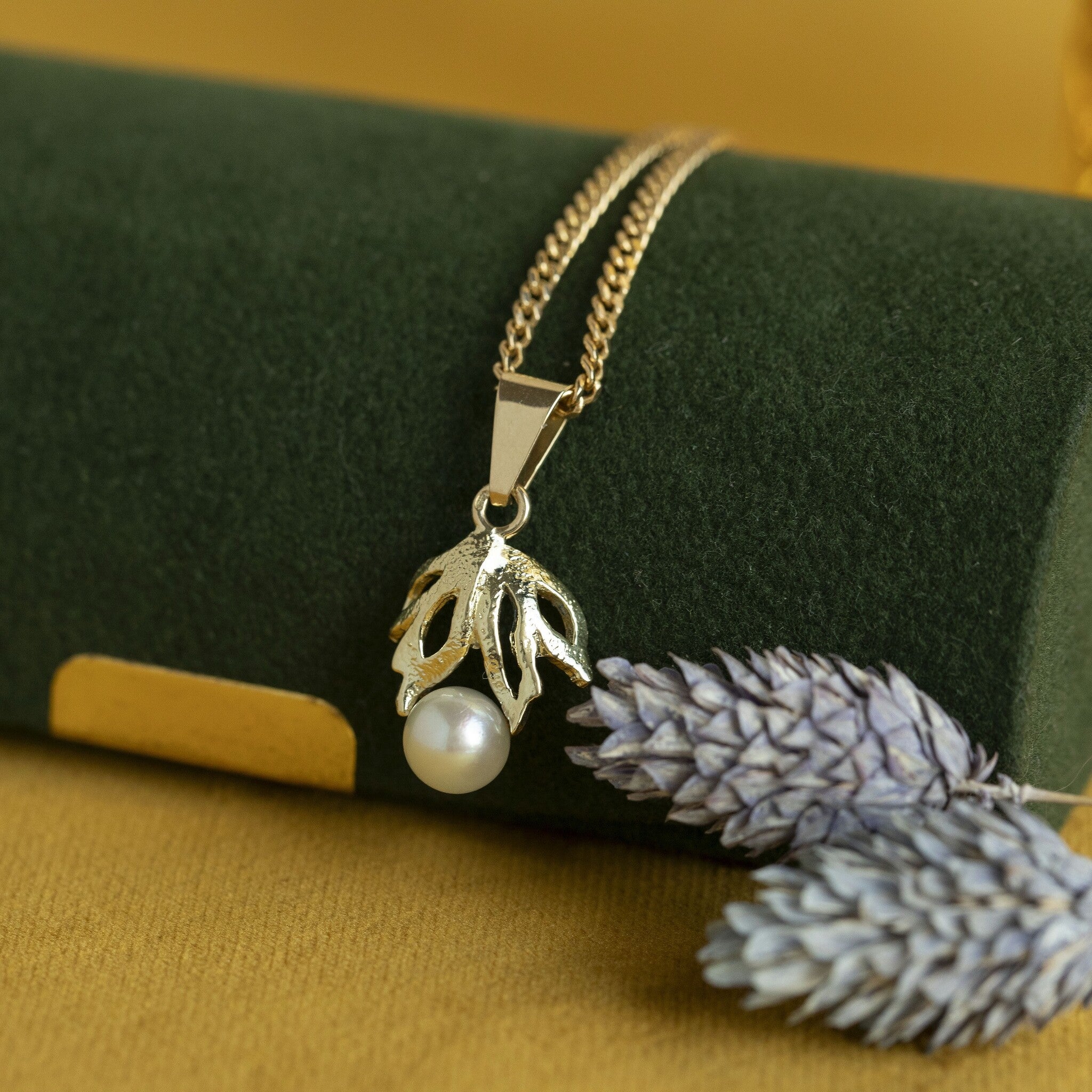 Gouden vintage gourmet lengtecollier 14 kt