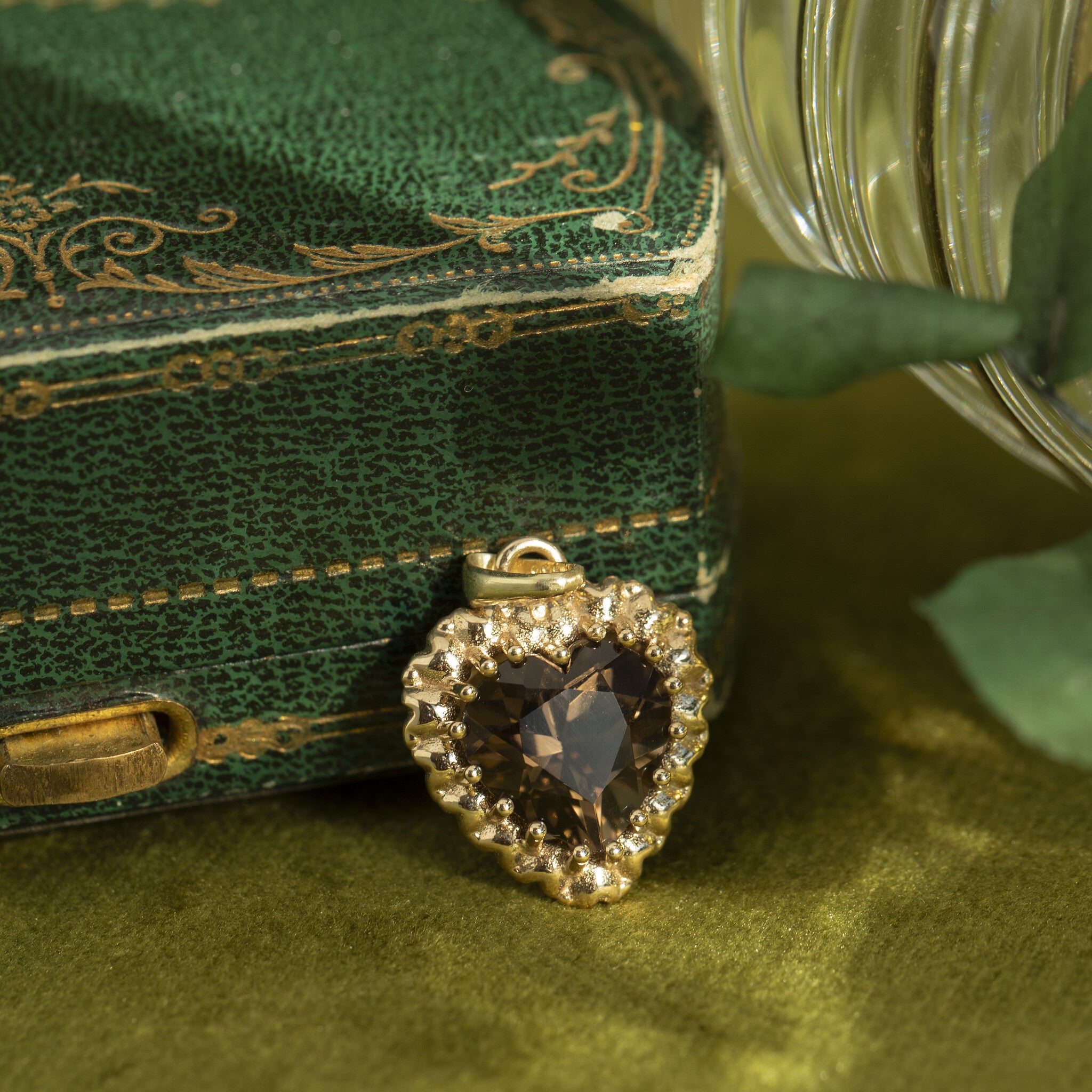 Sophia pendant 14 kt - Solid rock