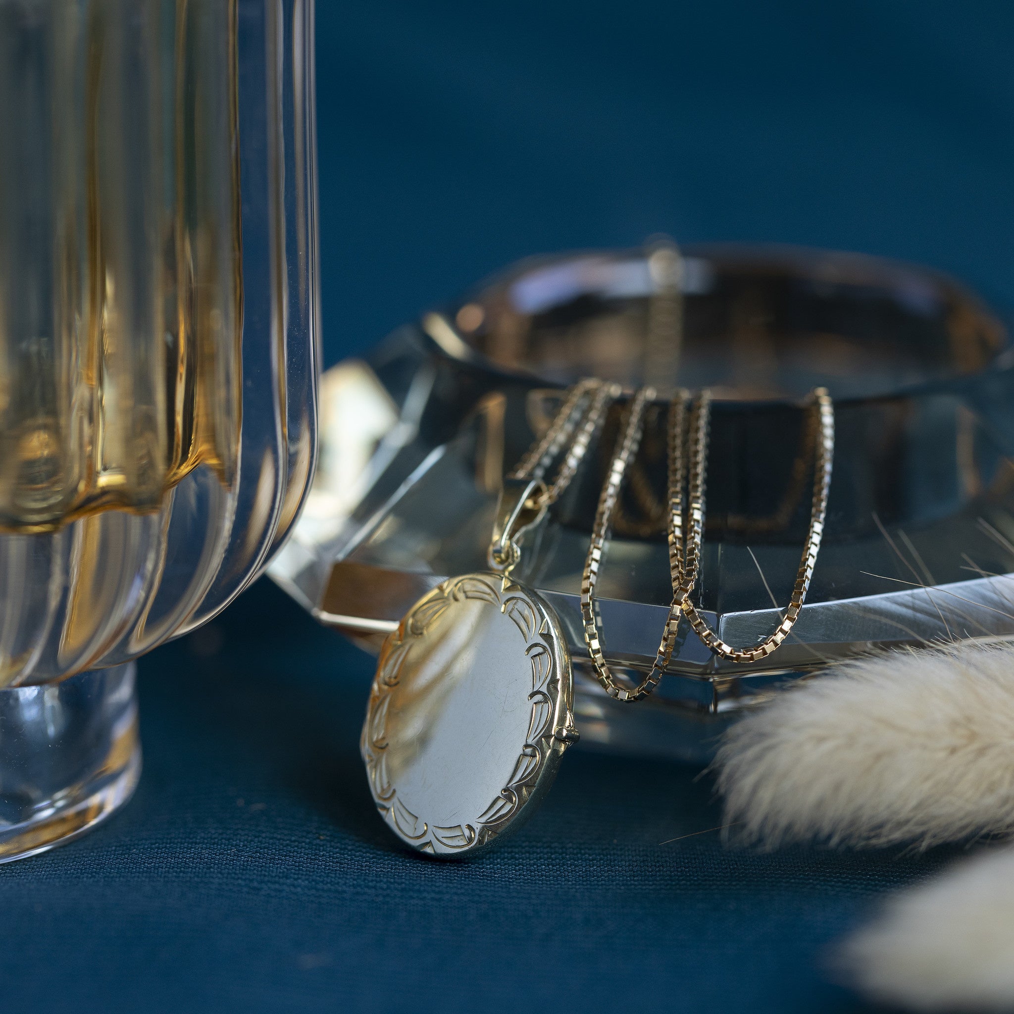 Gouden medaillon 14 krt