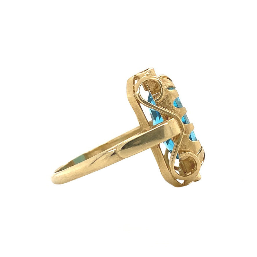 Queen's ring 14 krt - Poolside Party