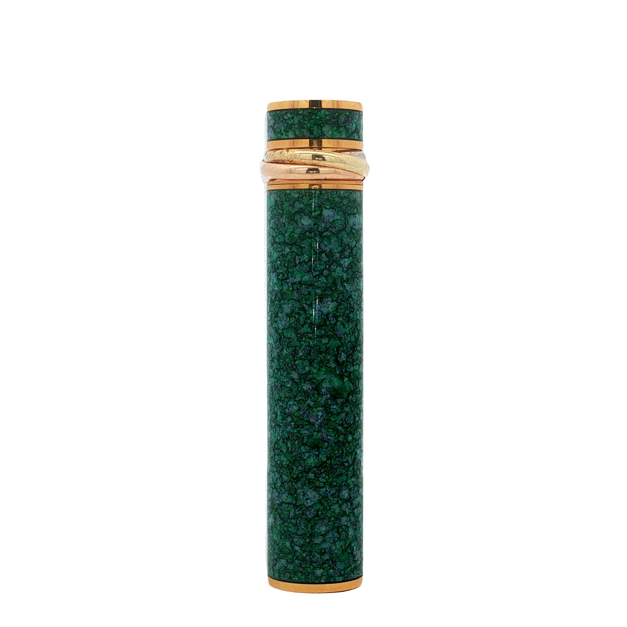 Vintage Must de Cartier green marble aansteker