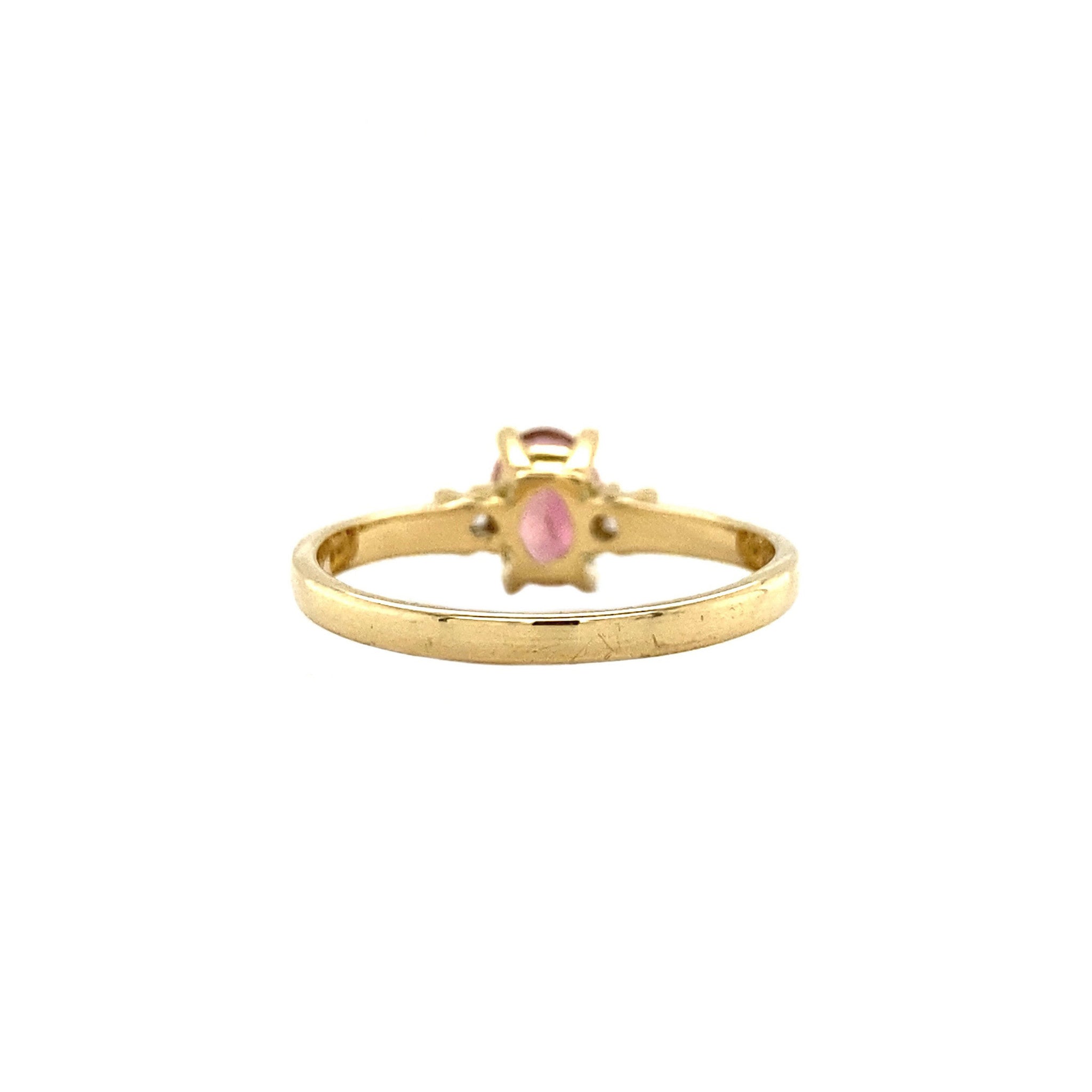 Grace ring 14 krt - Pink Sakura