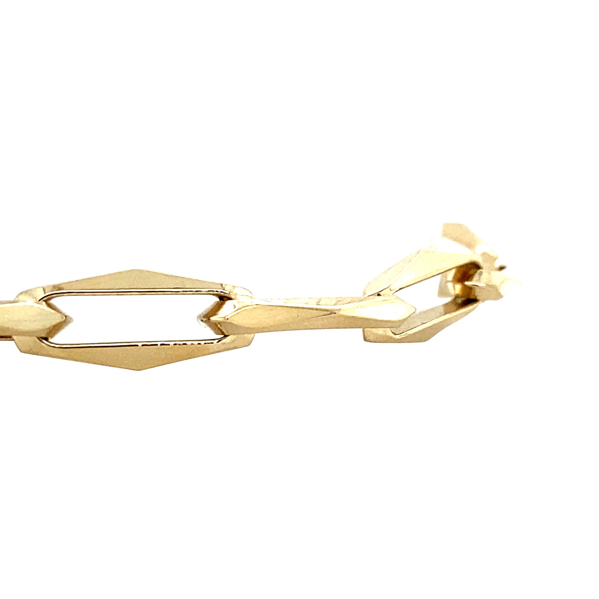 Gouden closed for ever armband 14 krt