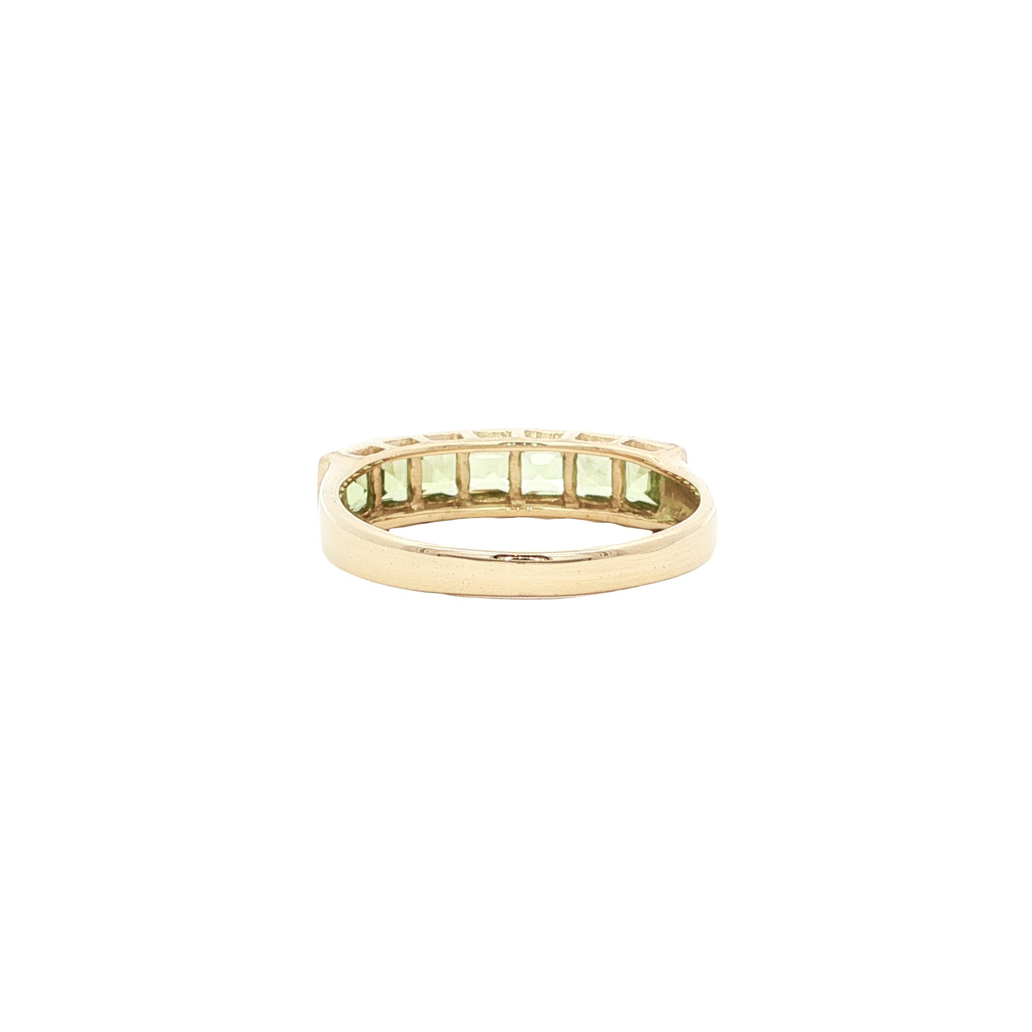 Ring met peridoot 9 kt