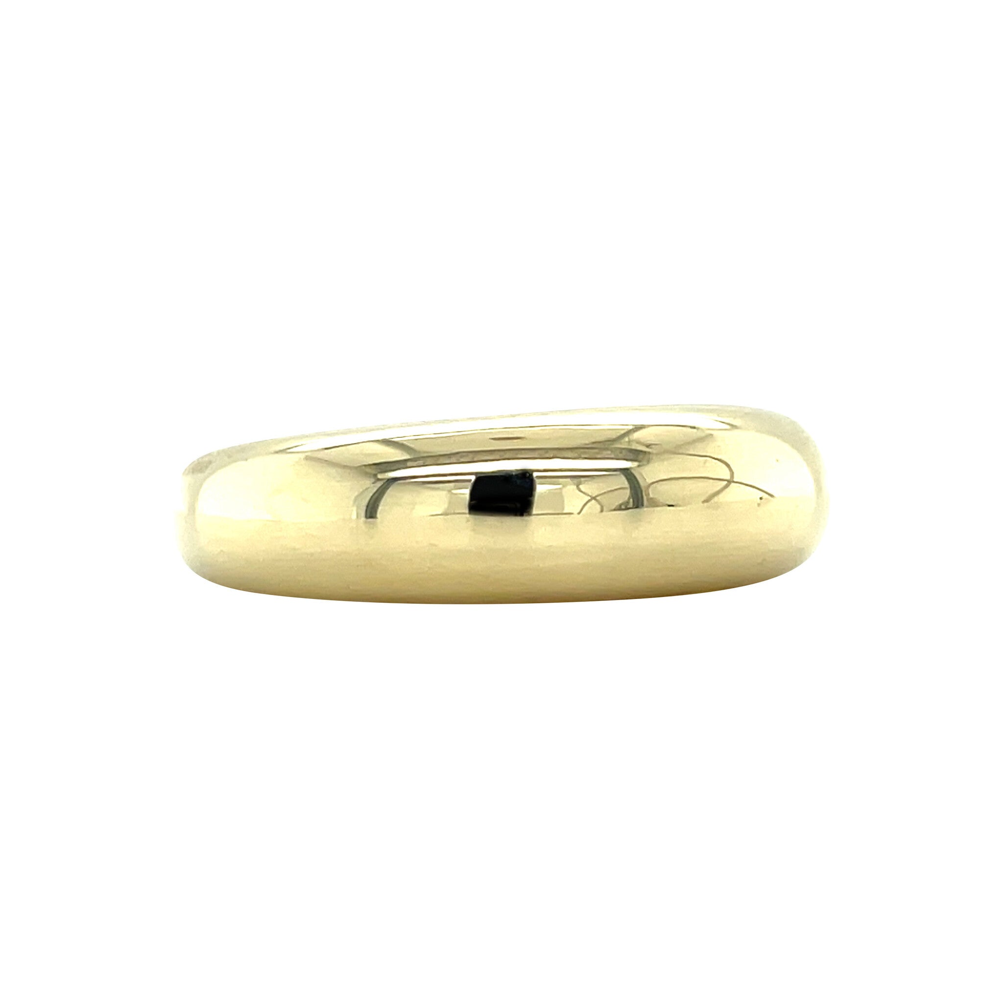 Gouden vintage ballon ring 14 kt