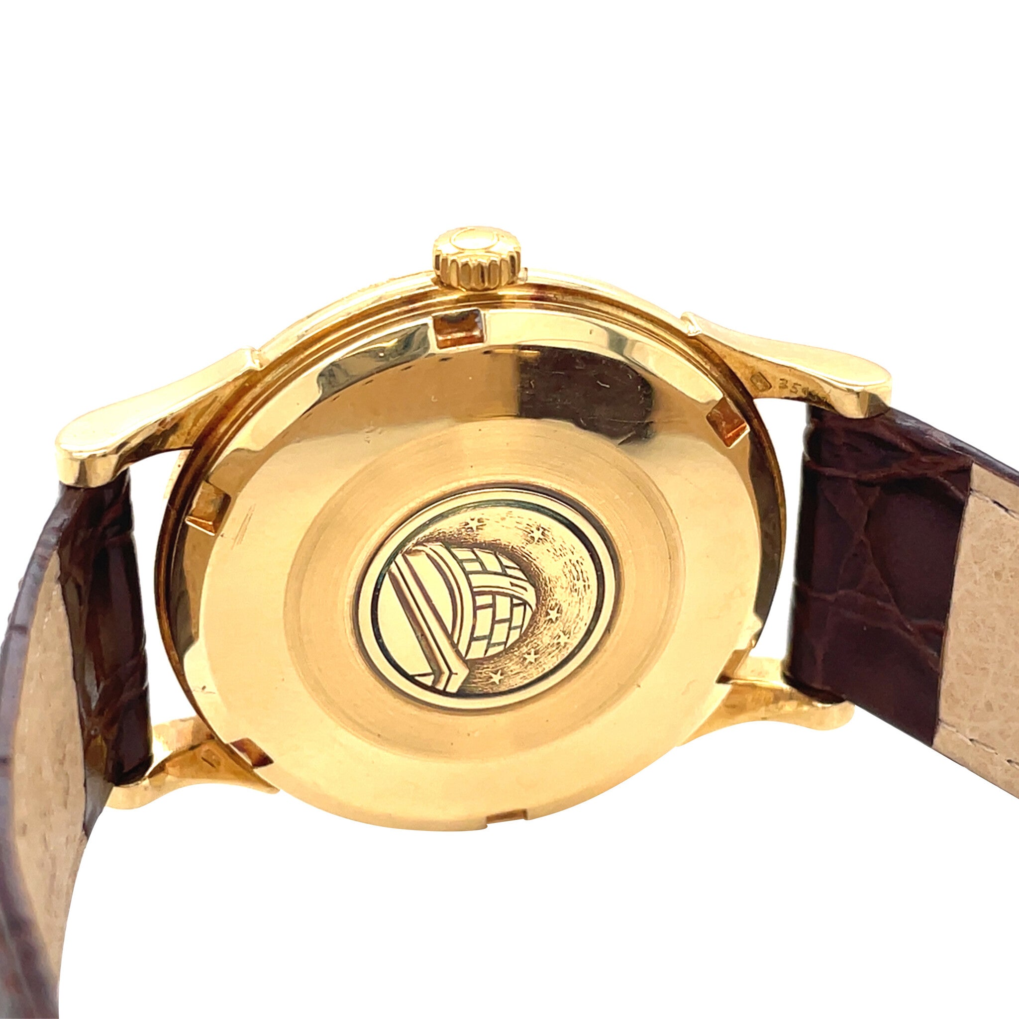 Vintage Omega Pie Pan constellation horloge 18 krt