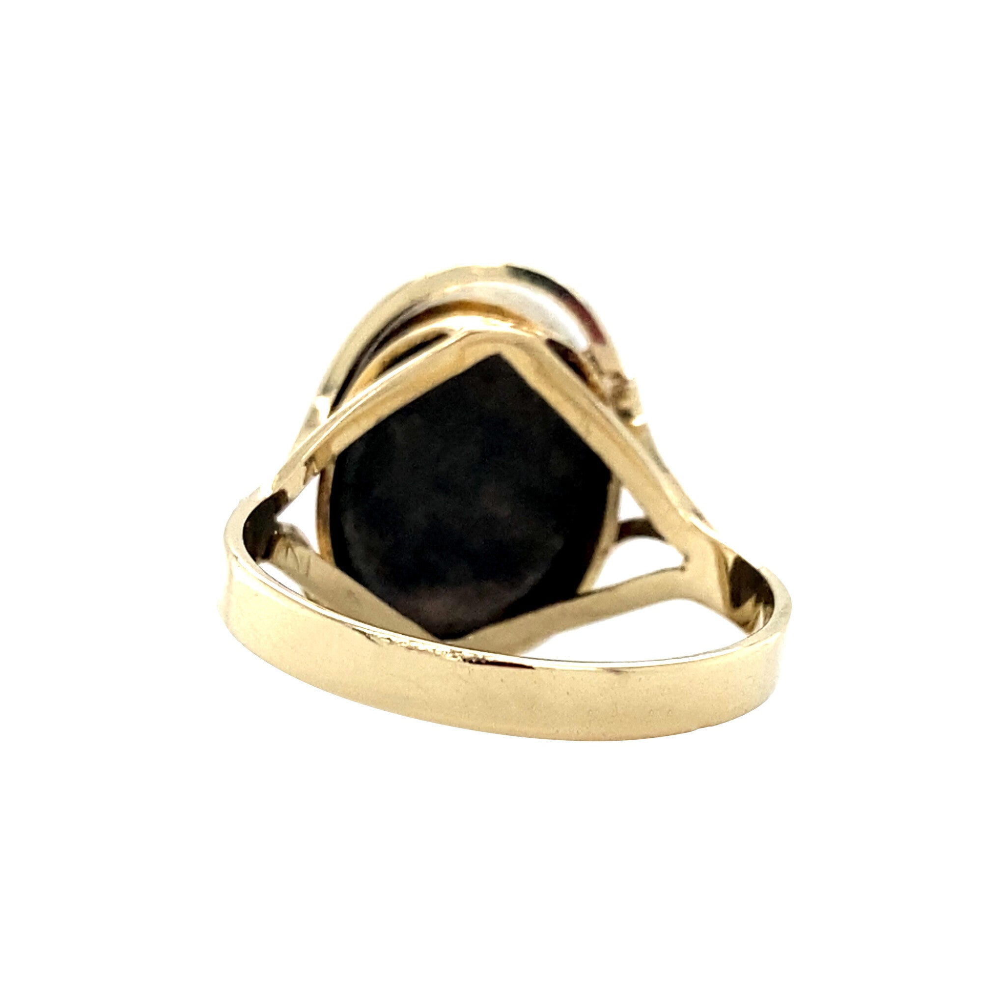 Ring with opal triplet 9 kt