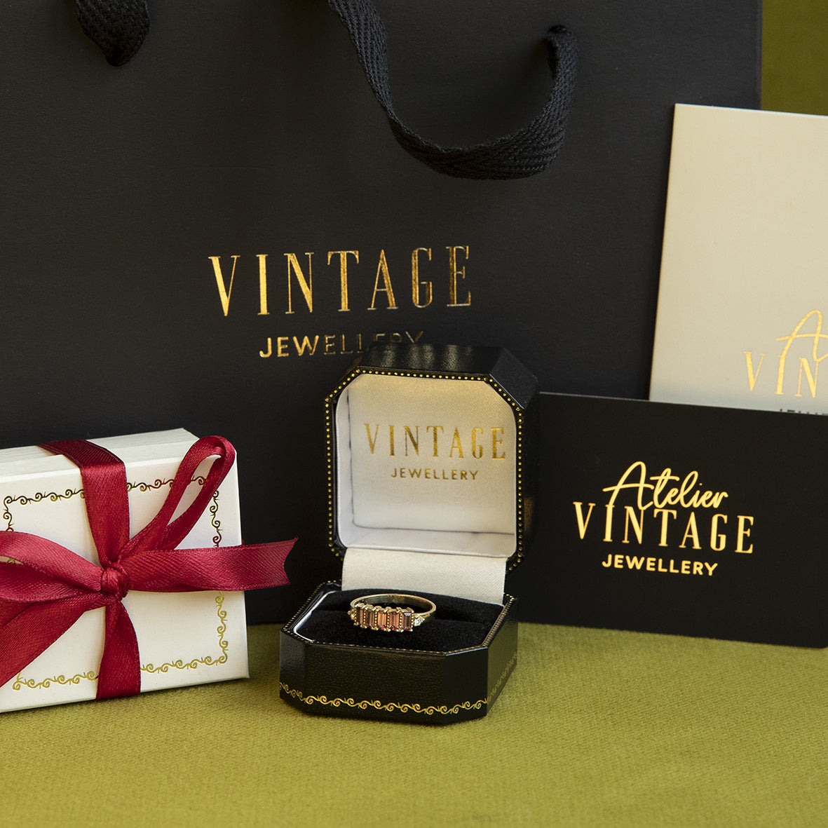 Jackie ring 14 krt - Lavender Love