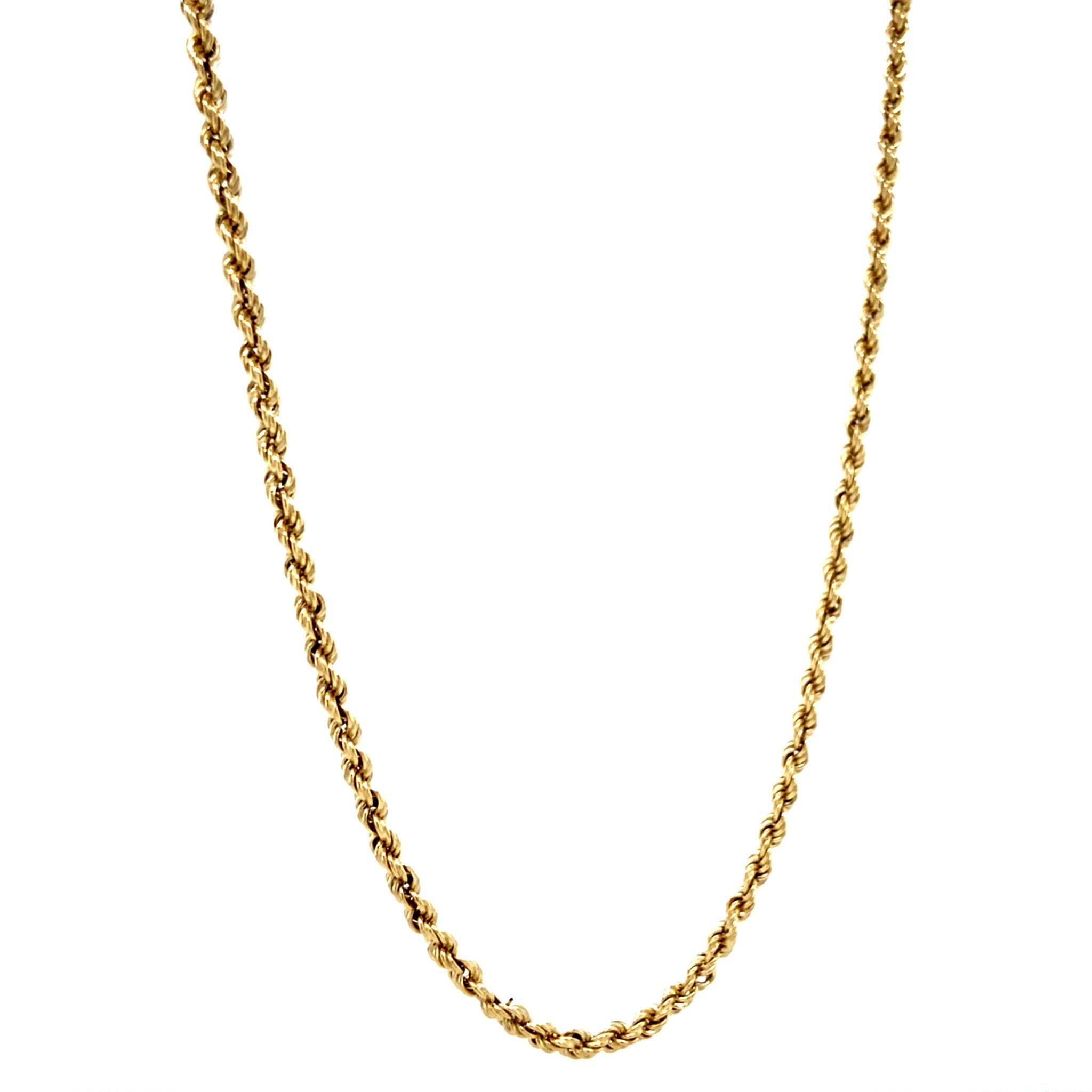Gouden koord collier 14 krt
